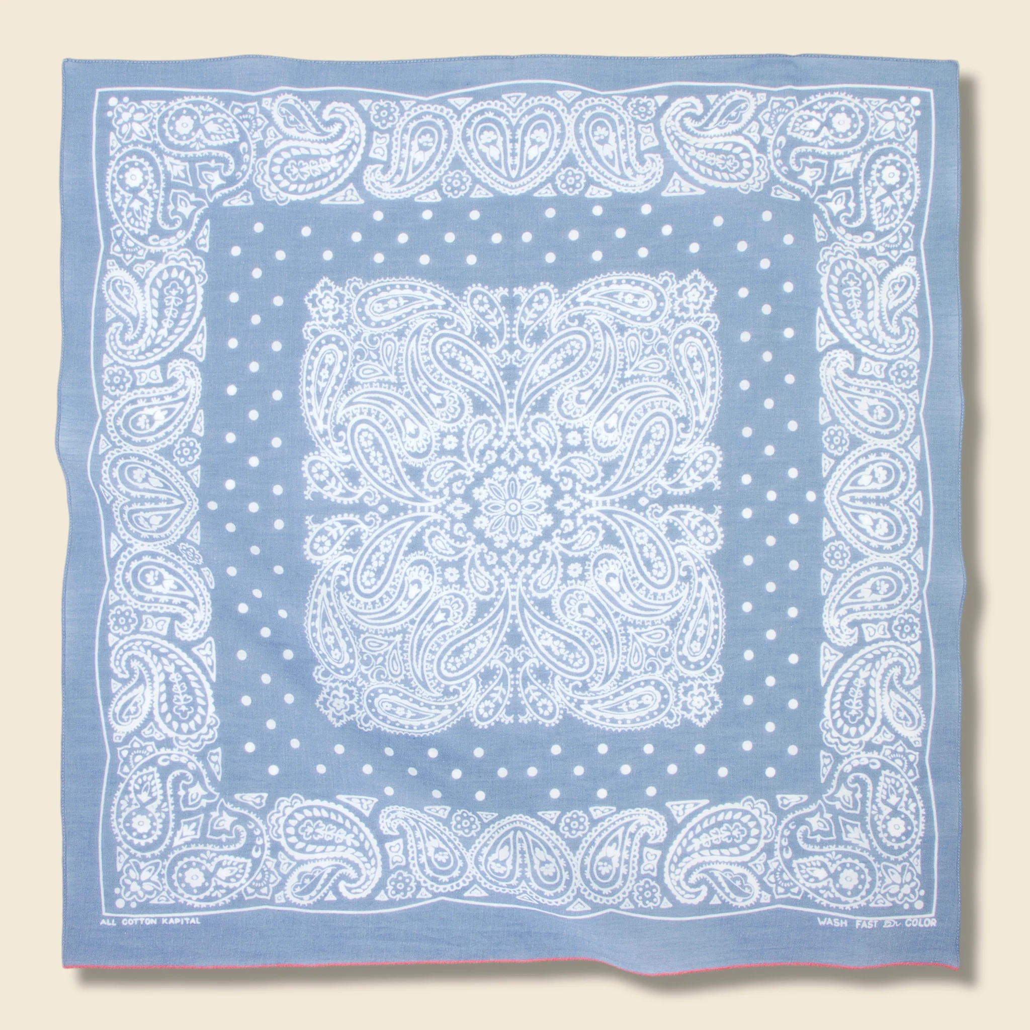 Fastcolor Selvedge Bandana (TUNA DANCE) - Sax