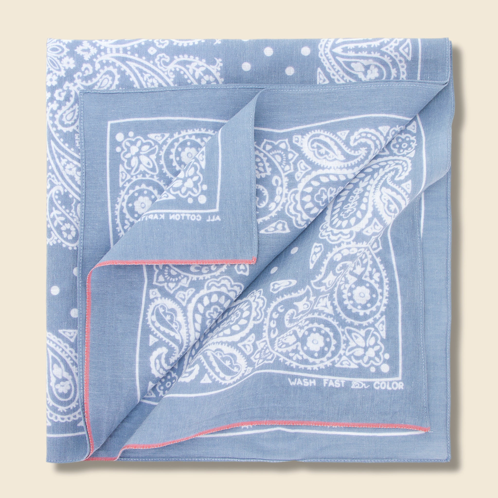 Fastcolor Selvedge Bandana (TUNA DANCE) - Sax - Image 2
