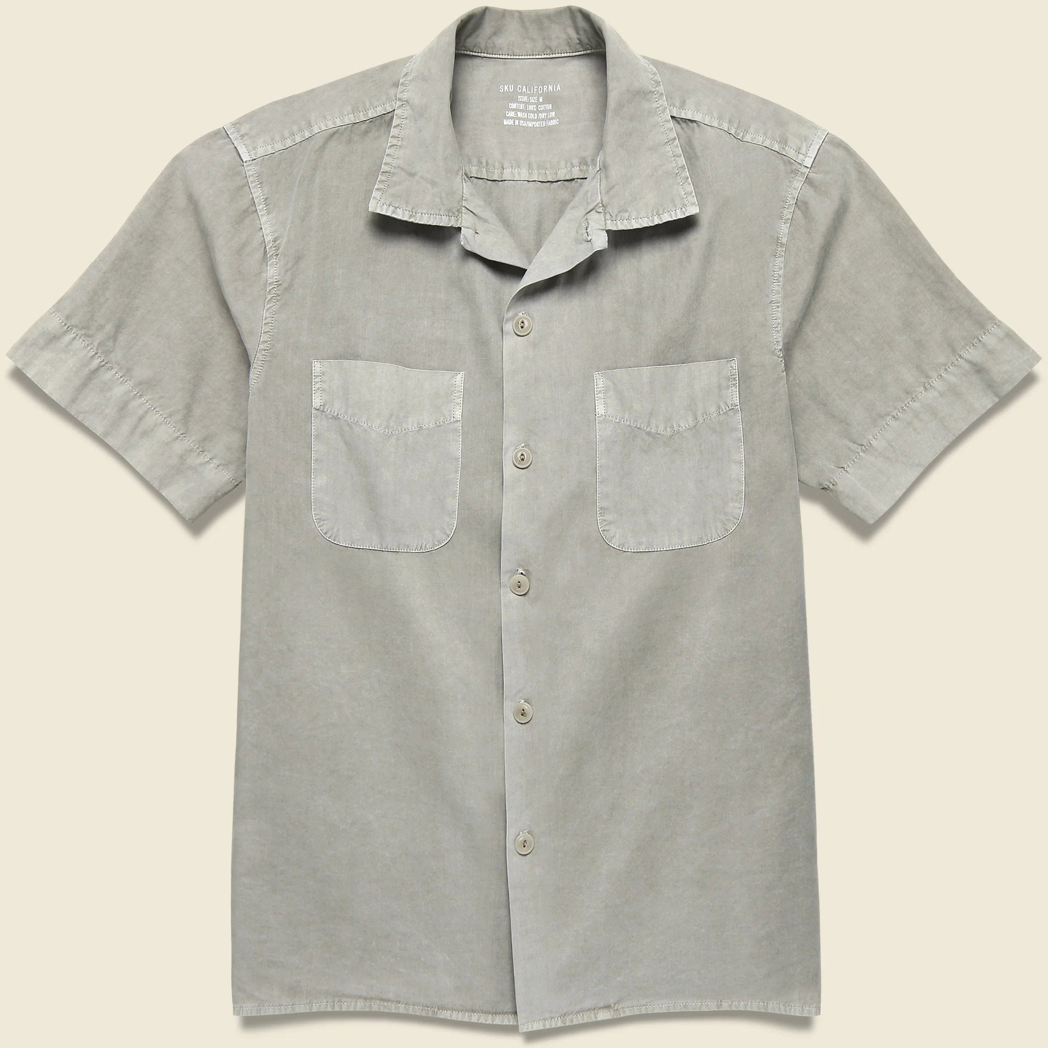 Fatigue Camp Shirt - Khaki