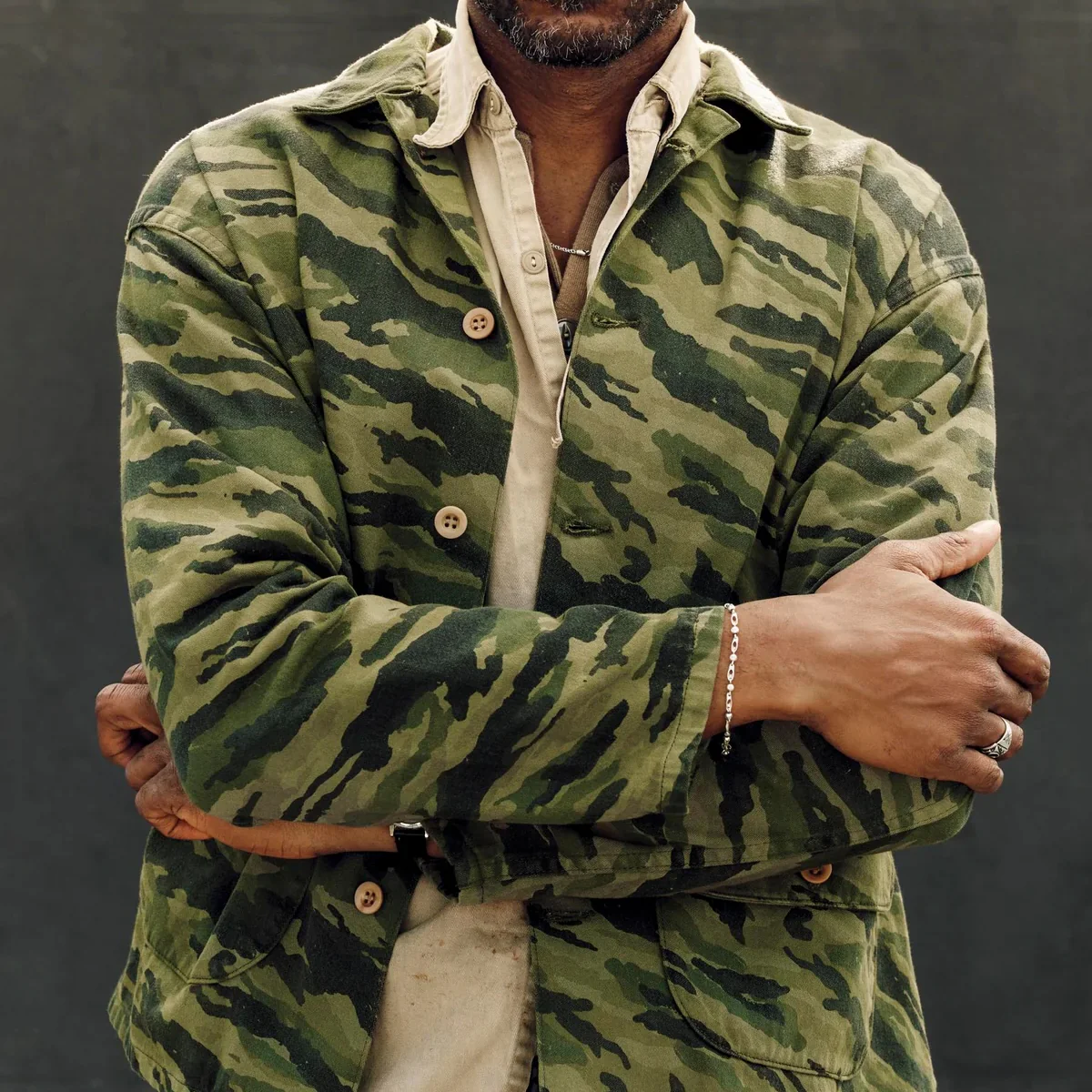 Fatigue Jacket - Camo Brushstroke - Image 2