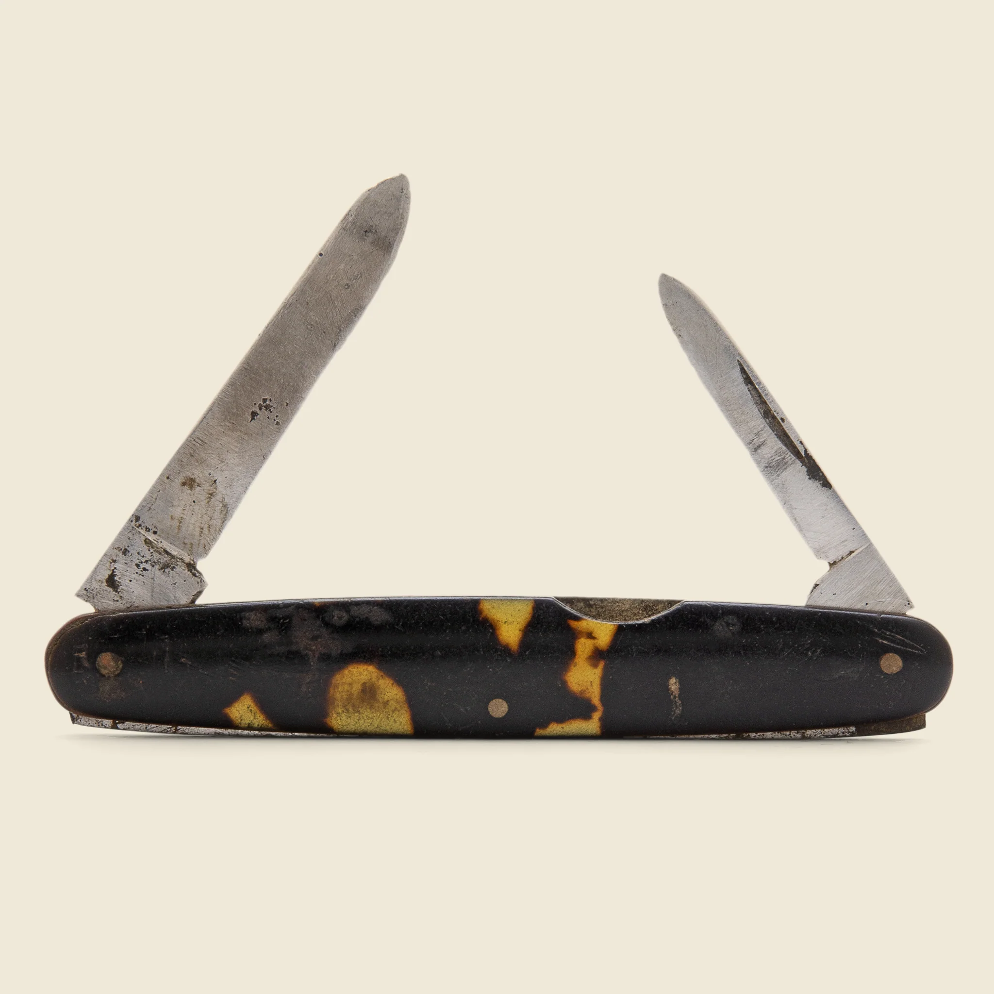 Faux Tortoise Pocket Knife #2