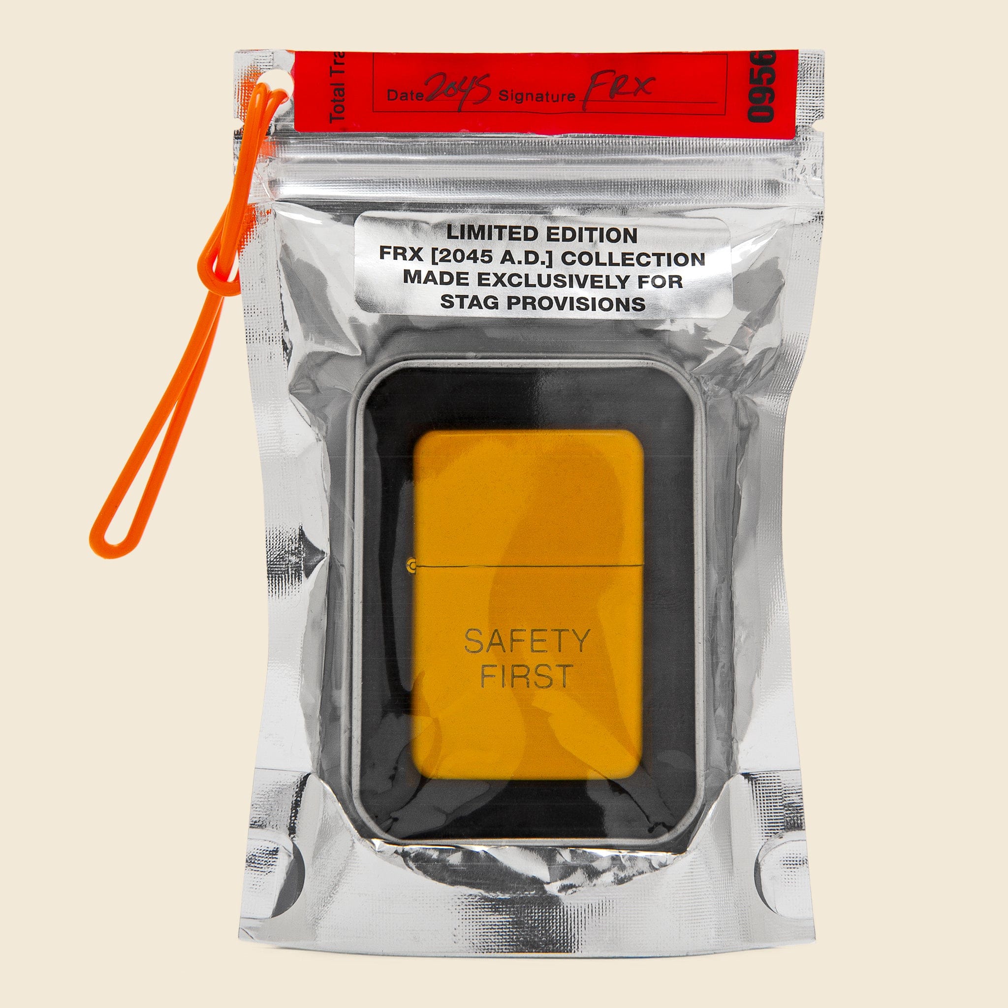 Zippo Lighter - SAFETY FIRST