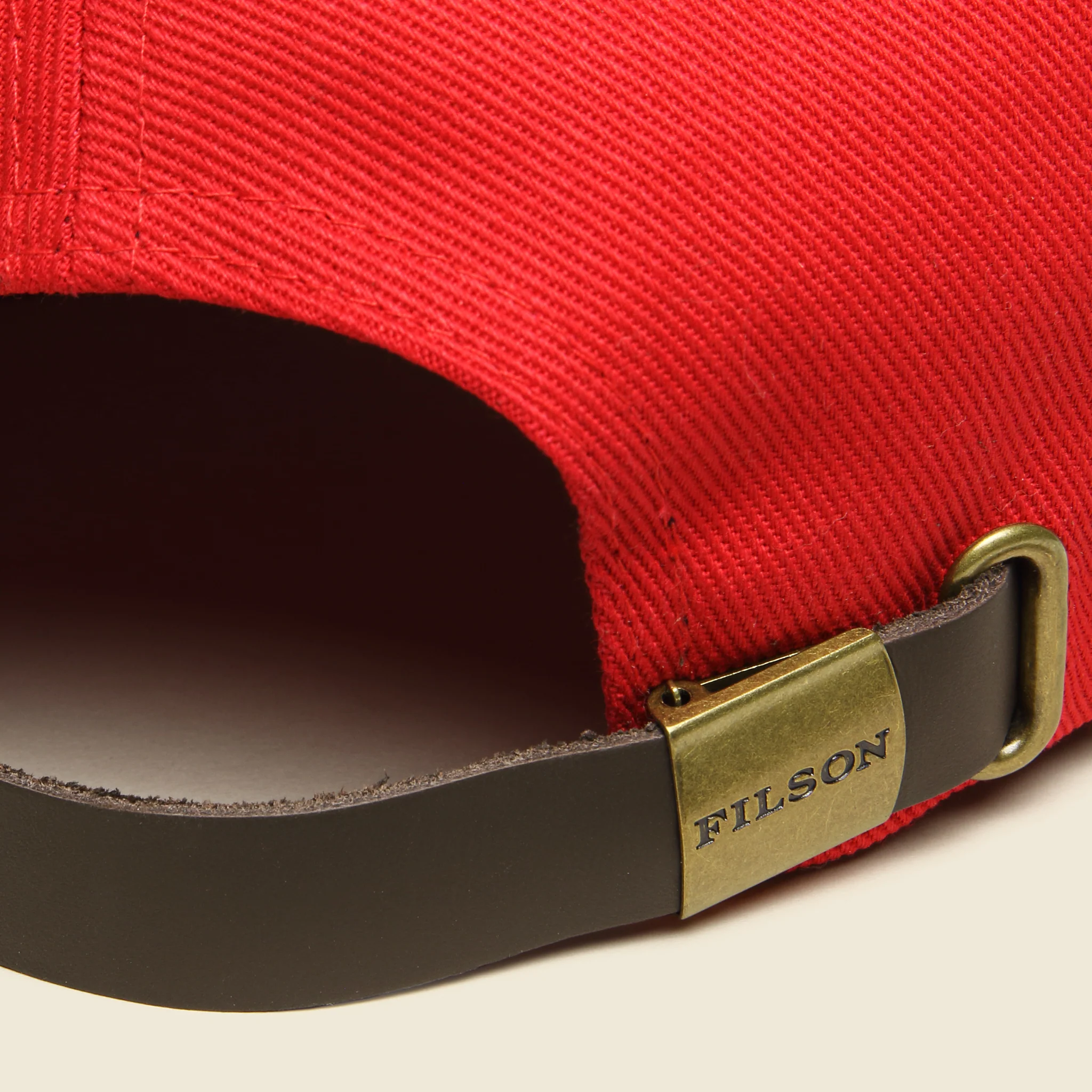 Denim Logger Logo Cap - Red - Image 2