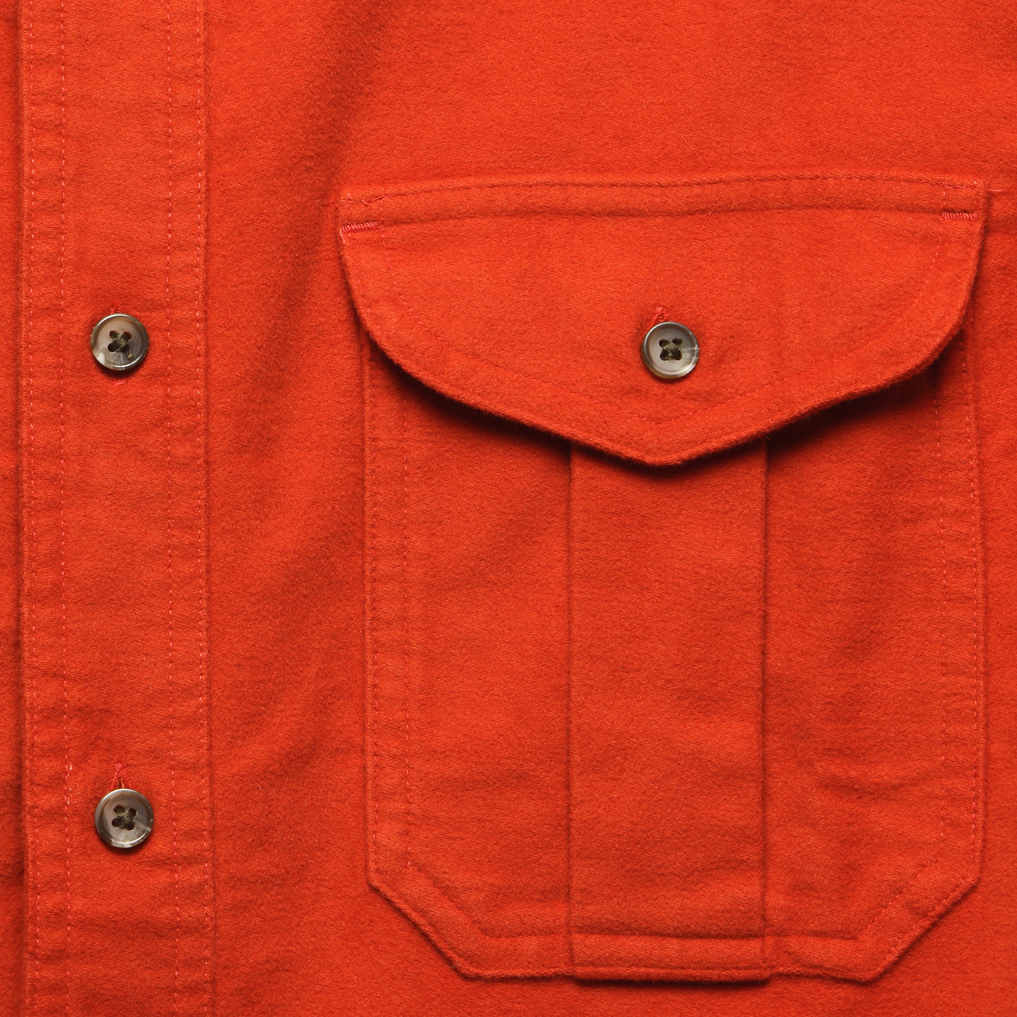 Moleskin Seattle Shirt - Burnt Orange - Image 3