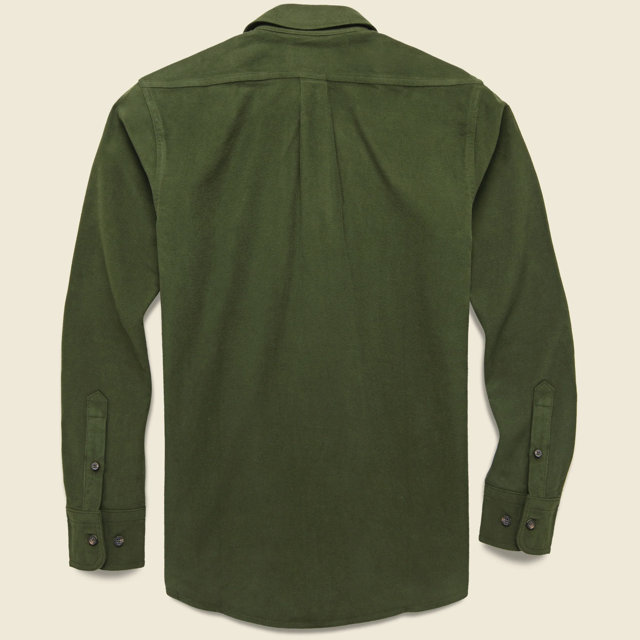 Moleskin Shirt - Dark Green - Image 2