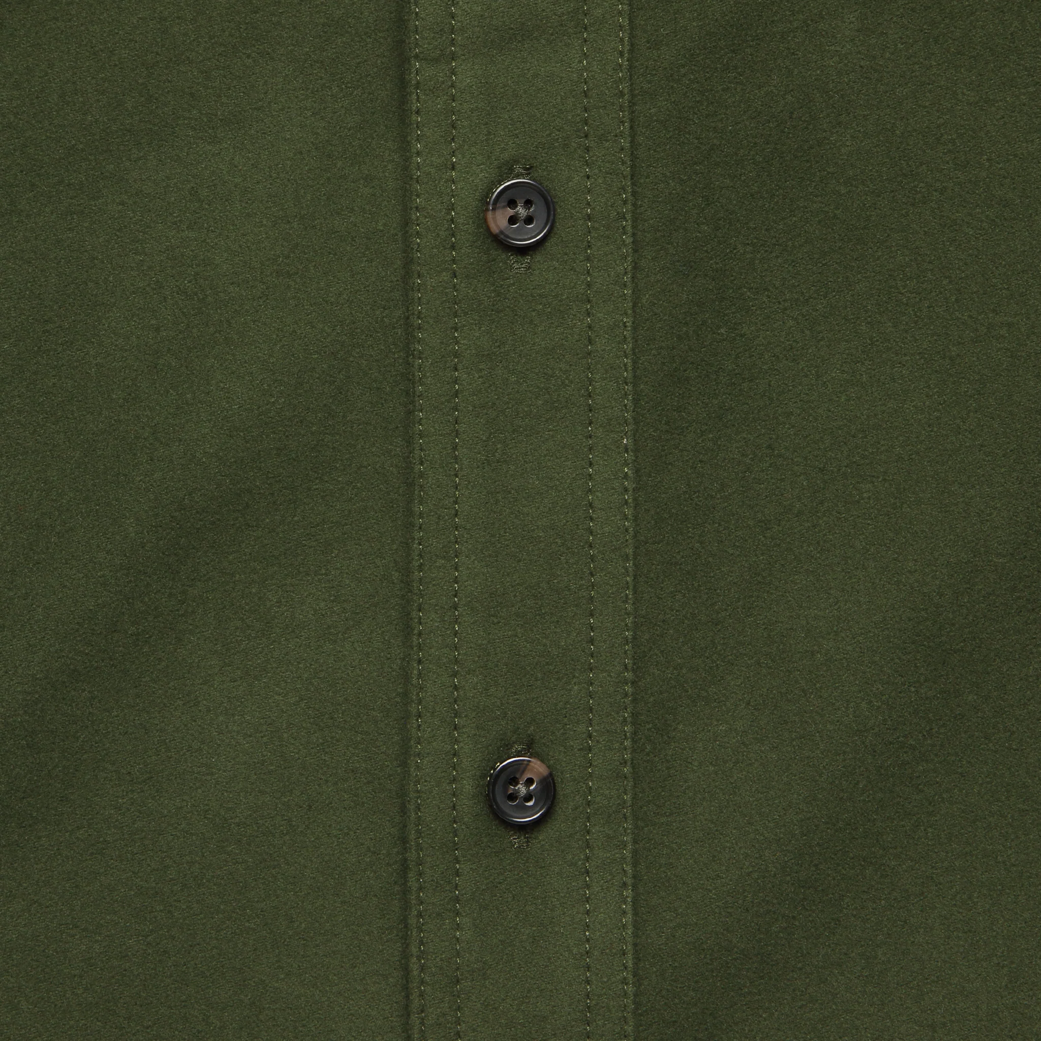 Moleskin Shirt - Dark Green - Image 3