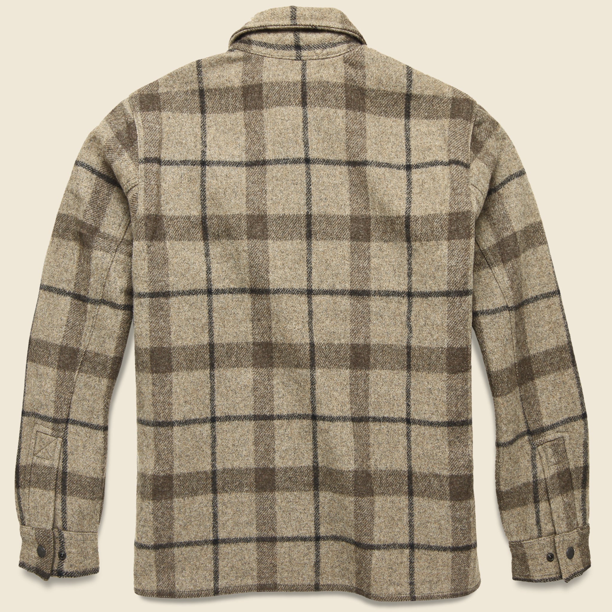 Mackinaw Jac Shirt - Taupe/Brown/Black - Image 2