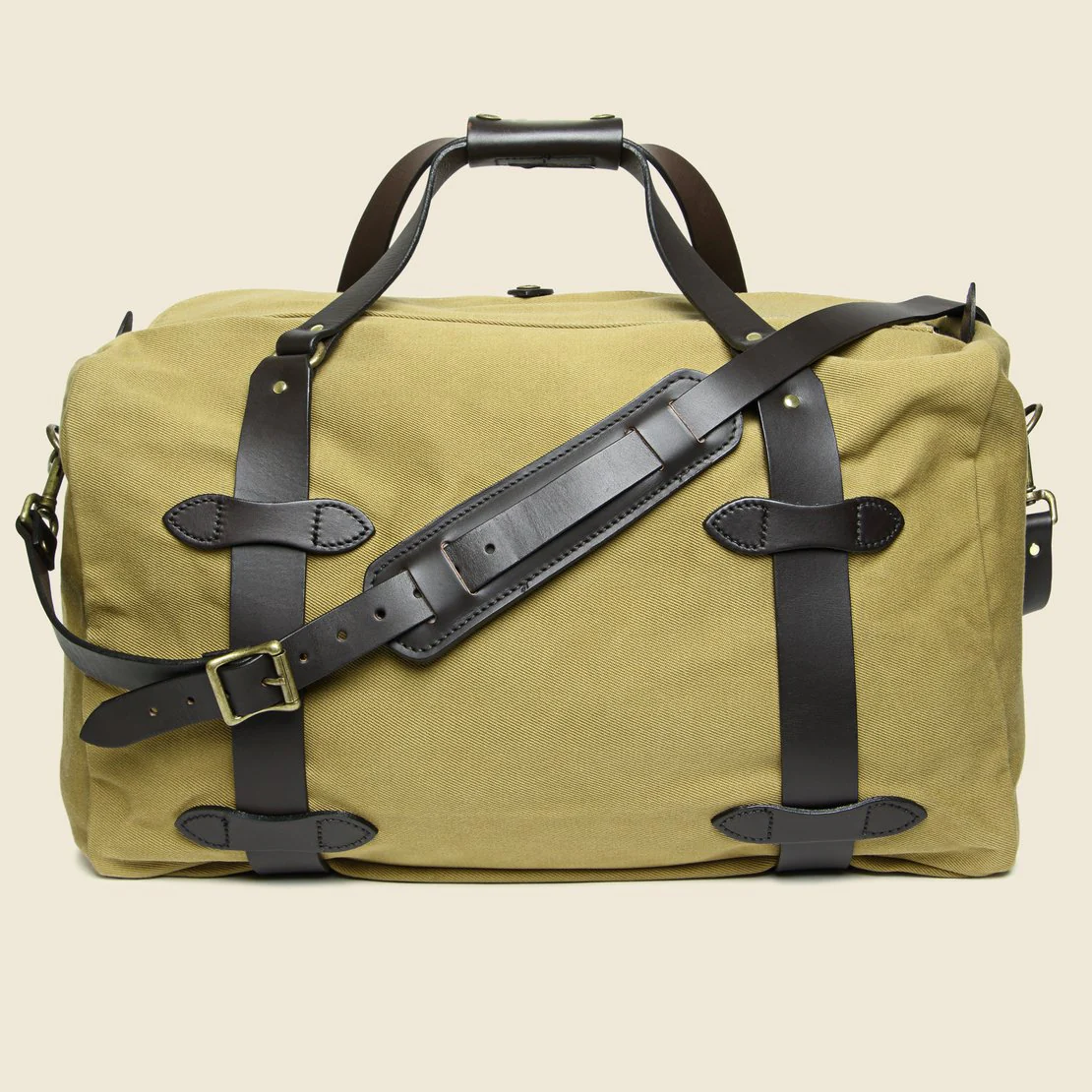 Medium Carry On Duffle Bag - Tan - Image 2