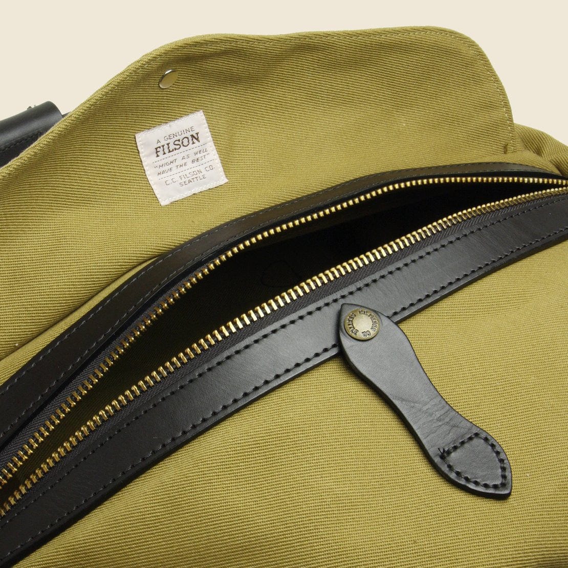 Small Duffle Bag - Tan - Image 3