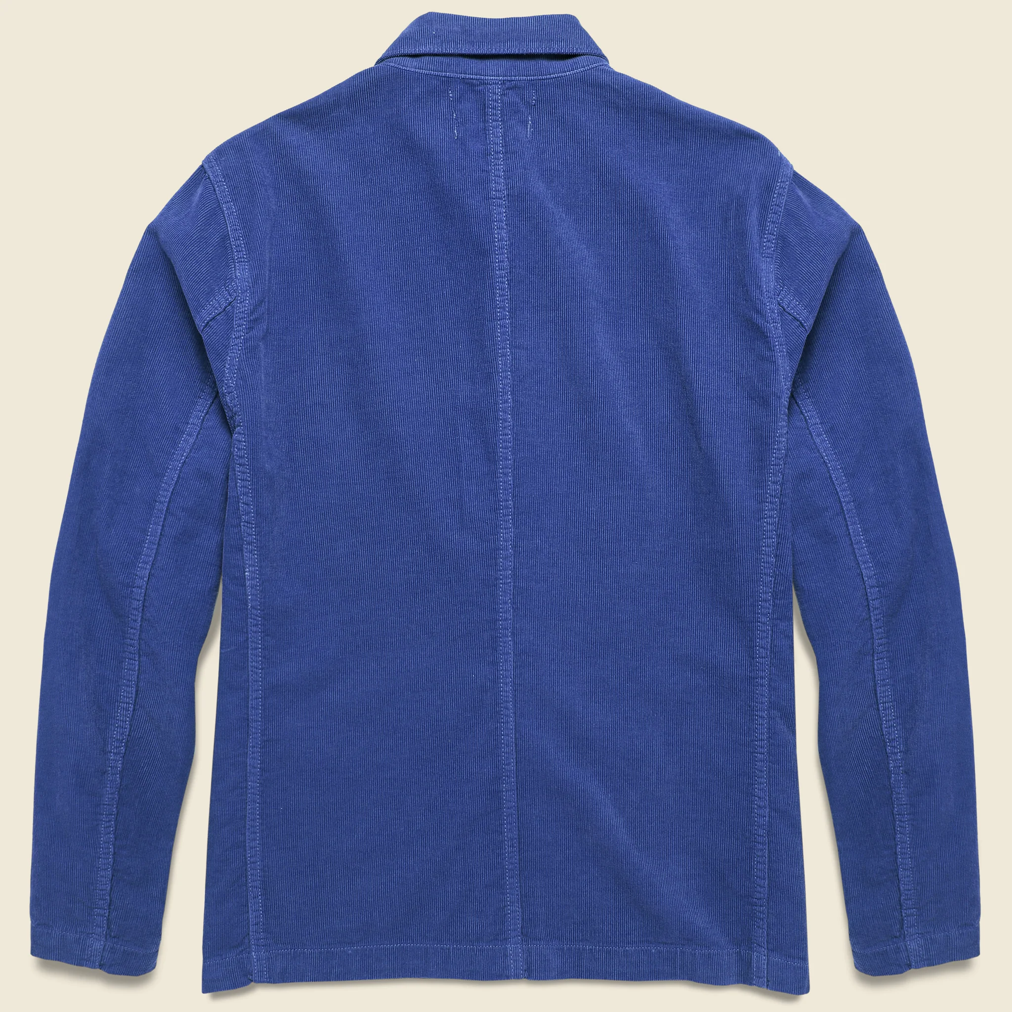 Fine Corduroy Work Jacket - French Navy - Image 2