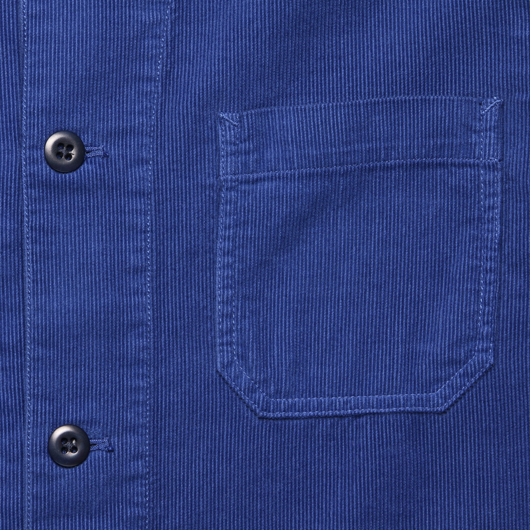 Fine Corduroy Work Jacket - French Navy - Image 3