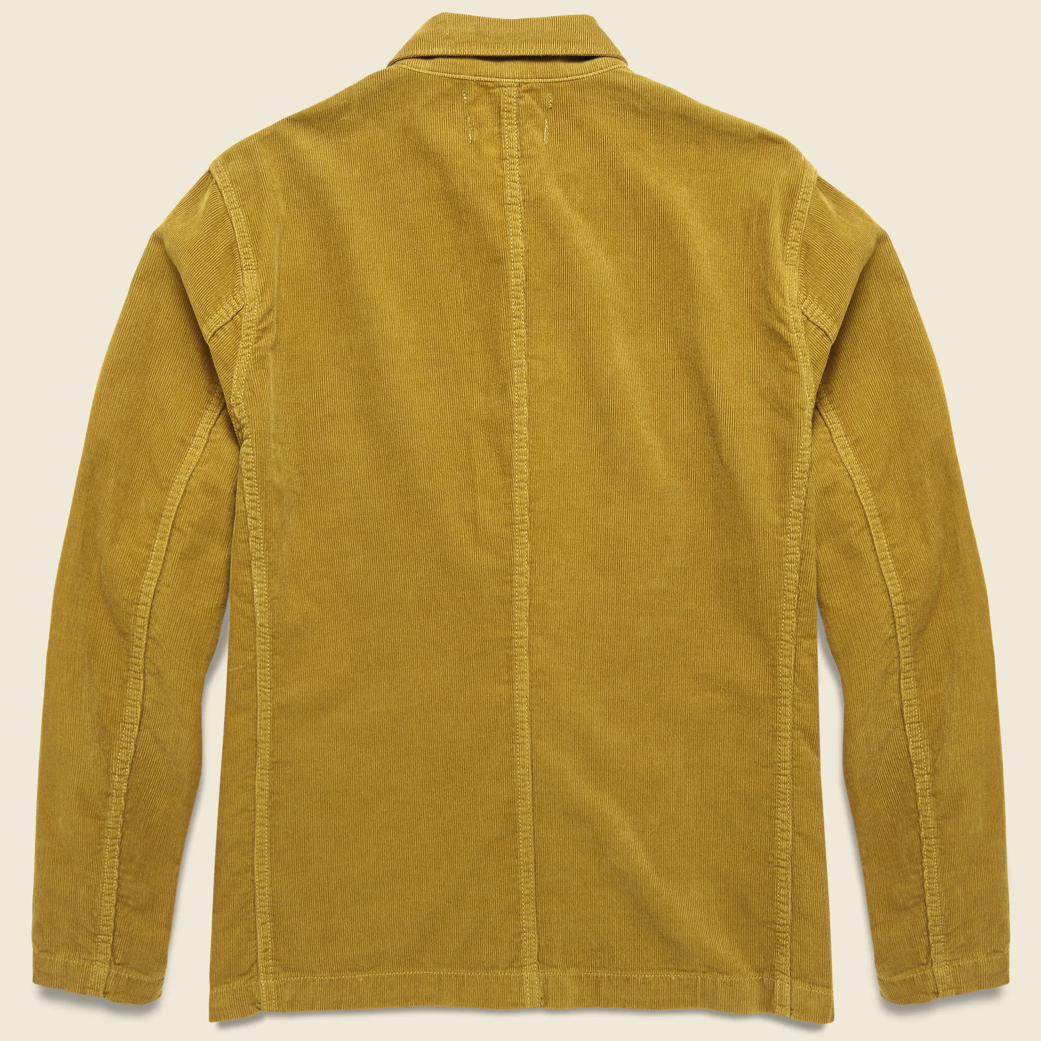 Fine Corduroy Work Jacket - Golden Khaki - Image 2