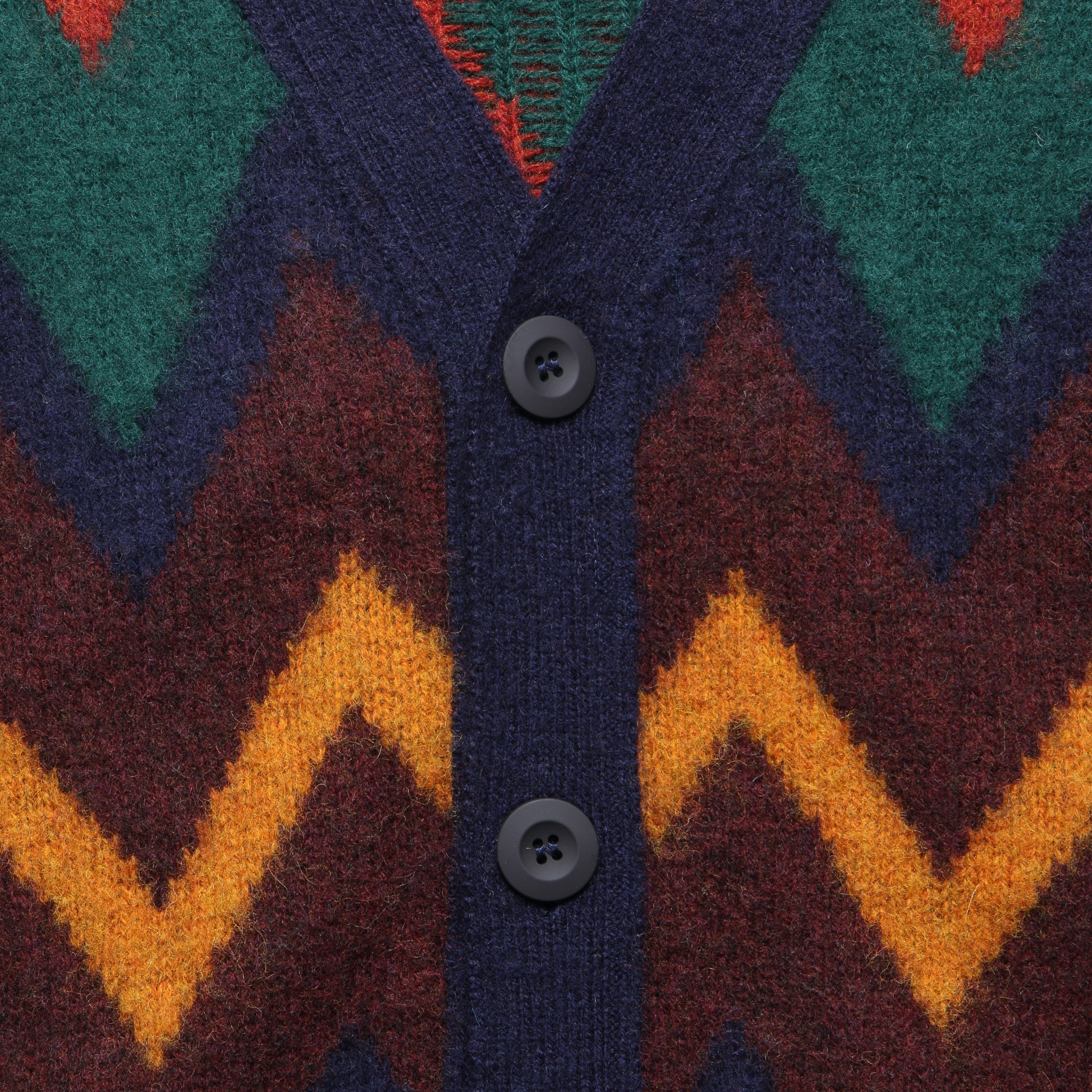 Fire in the Mind Cardigan - Navy - Image 3