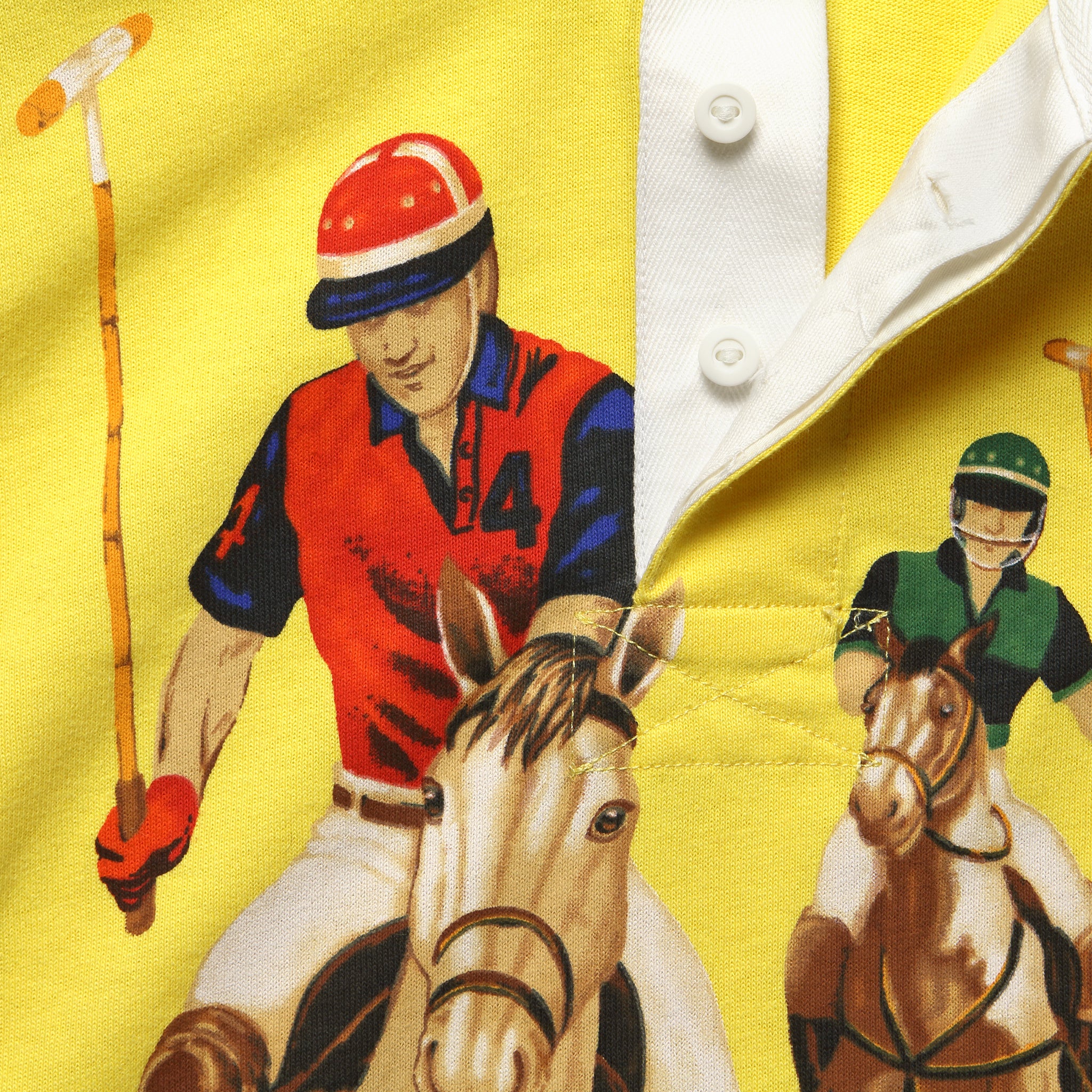 Five Horseman Rugby Polo - Fall Yellow - Image 3