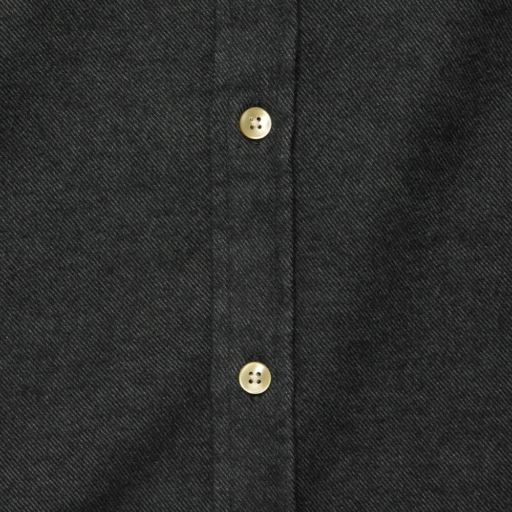 Flannel Teca Shirt - Black - Image 3