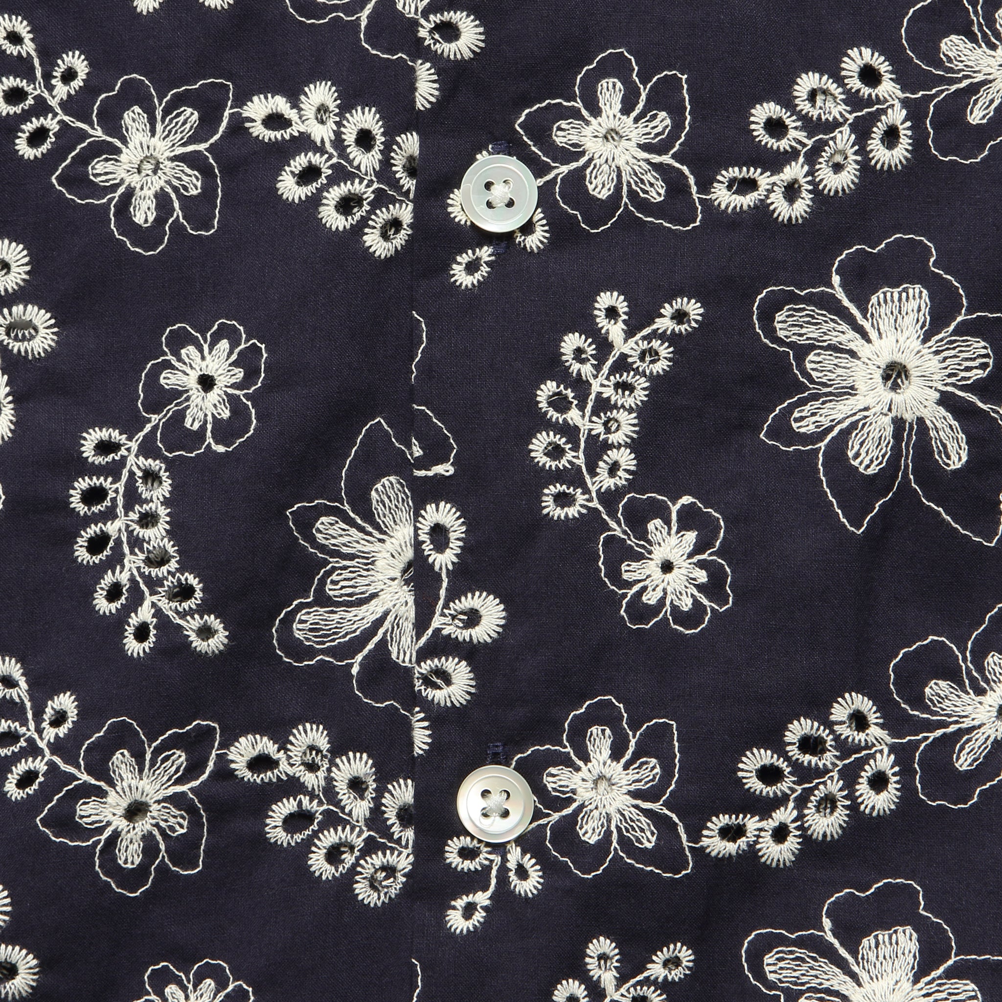 Folklore Camp Shirt - Navy - Image 3