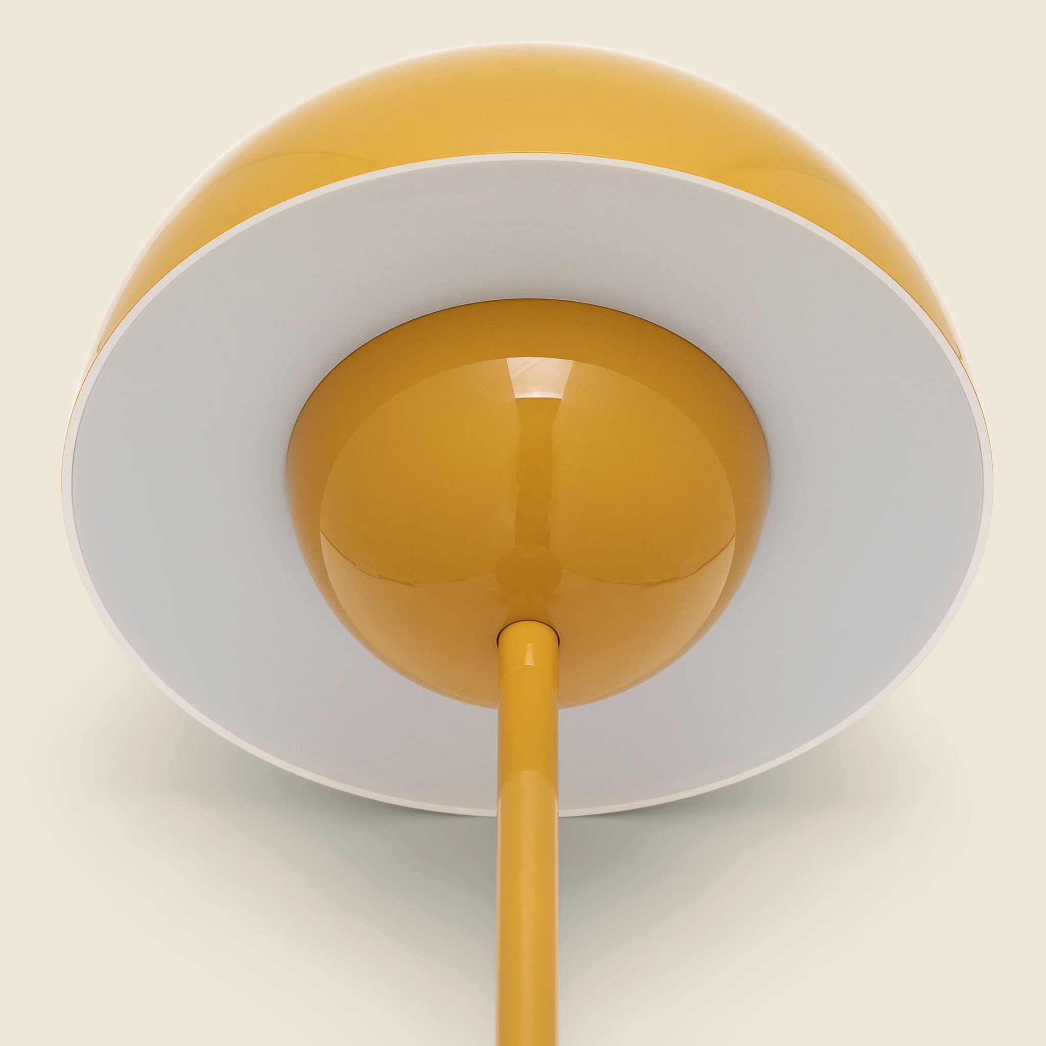 Flowerpot Table Lamp - Mustard - Image 2
