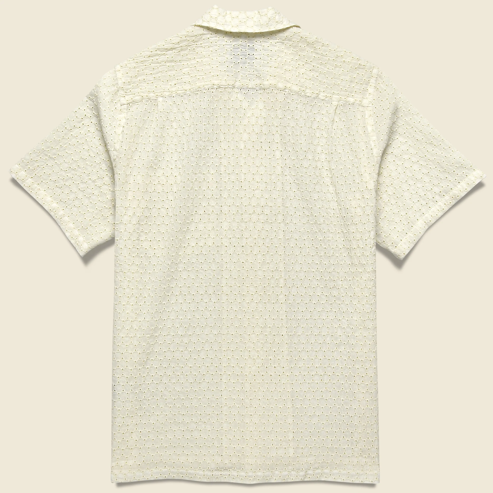 Folklore 3 Embroidered Camp Shirt - White - Image 2