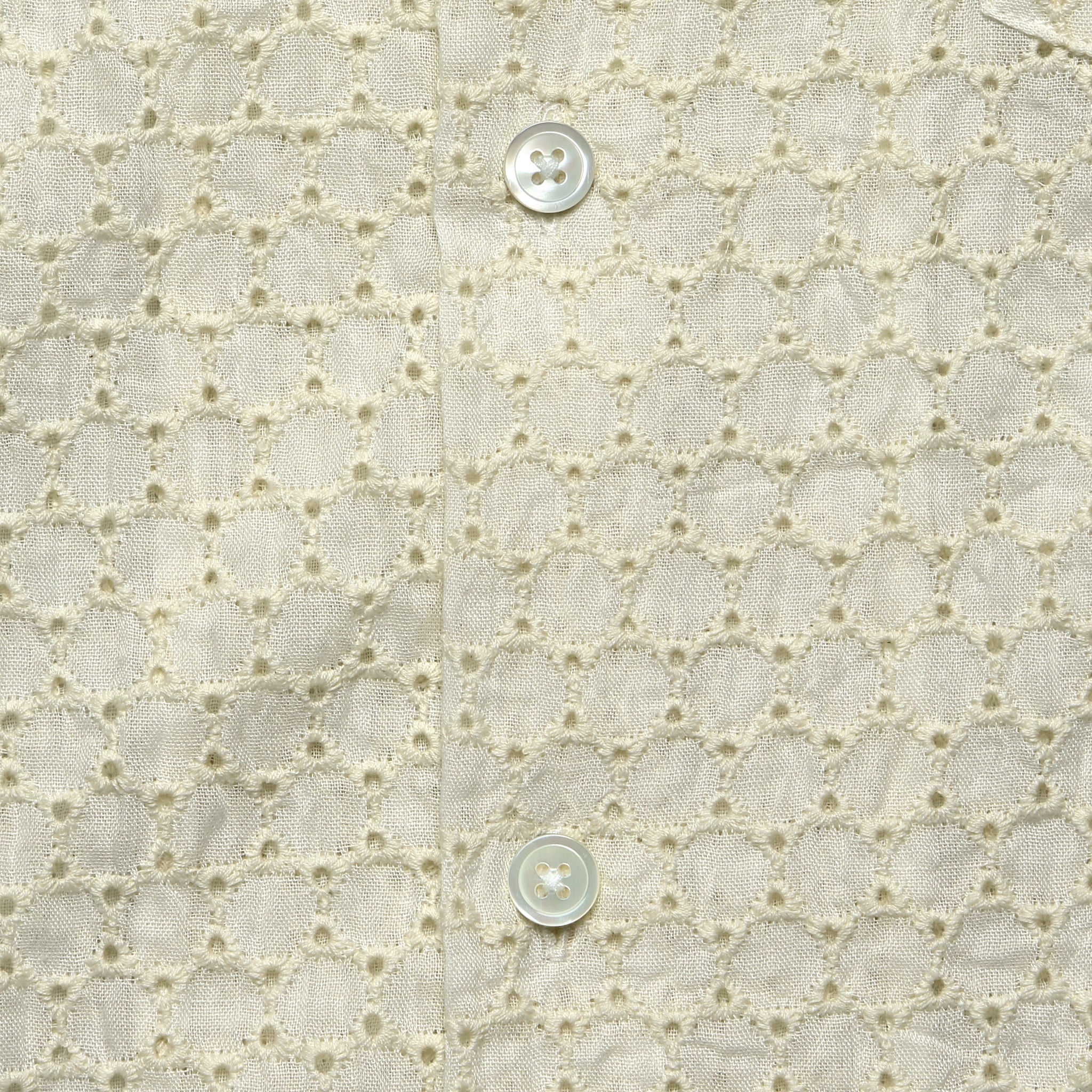 Folklore 3 Embroidered Camp Shirt - White - Image 3