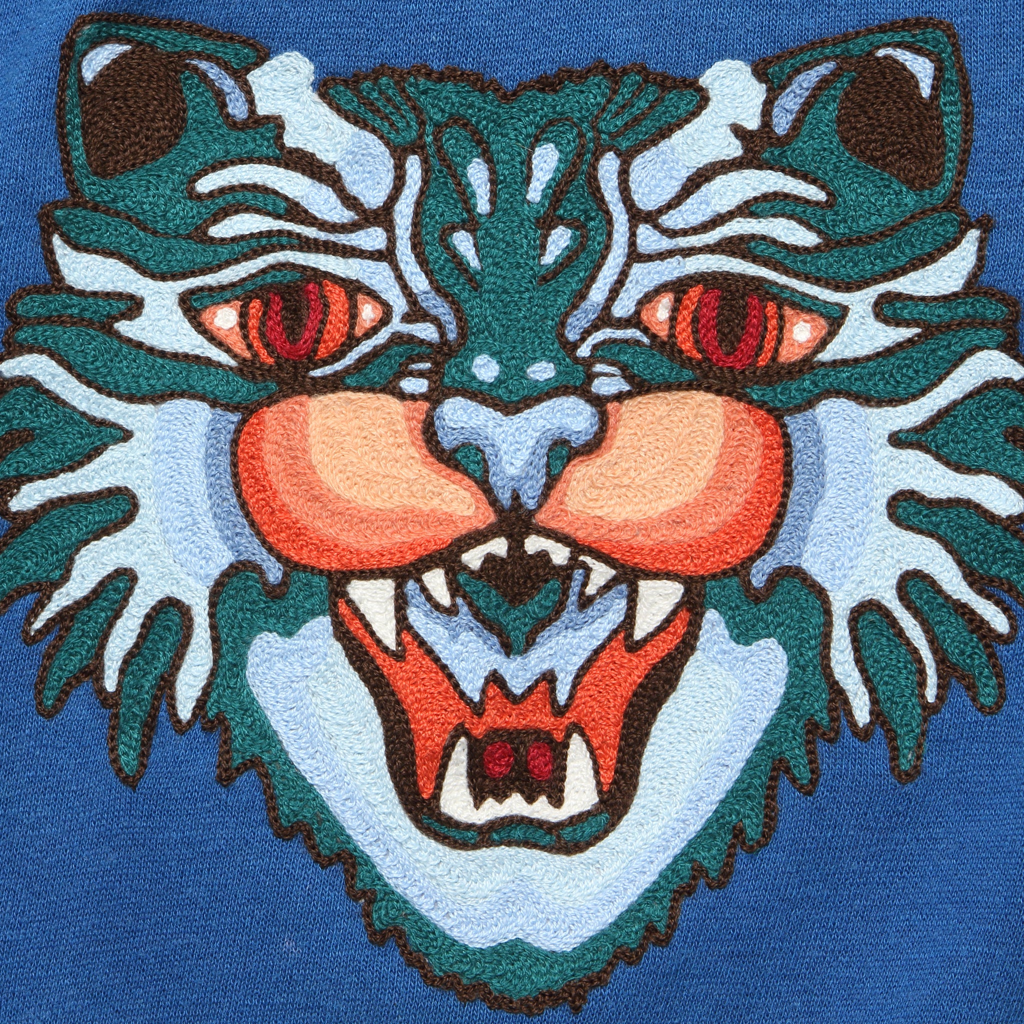 Blue Tiger Sweatshirt - Image 4