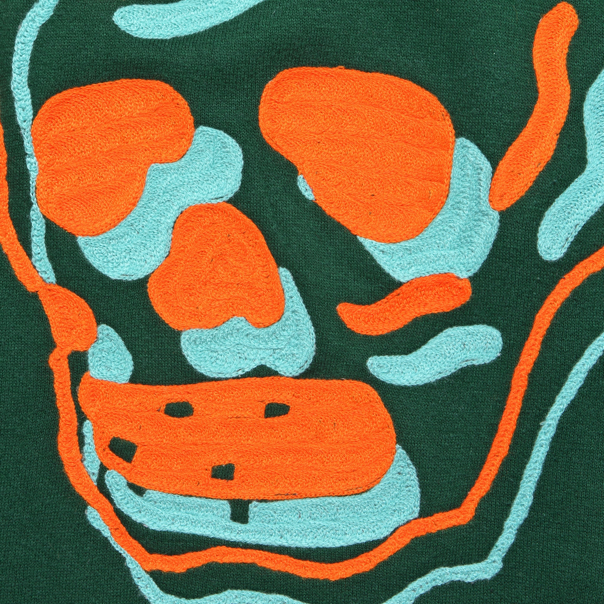 Green Skulls Sweatshirt - Image 4