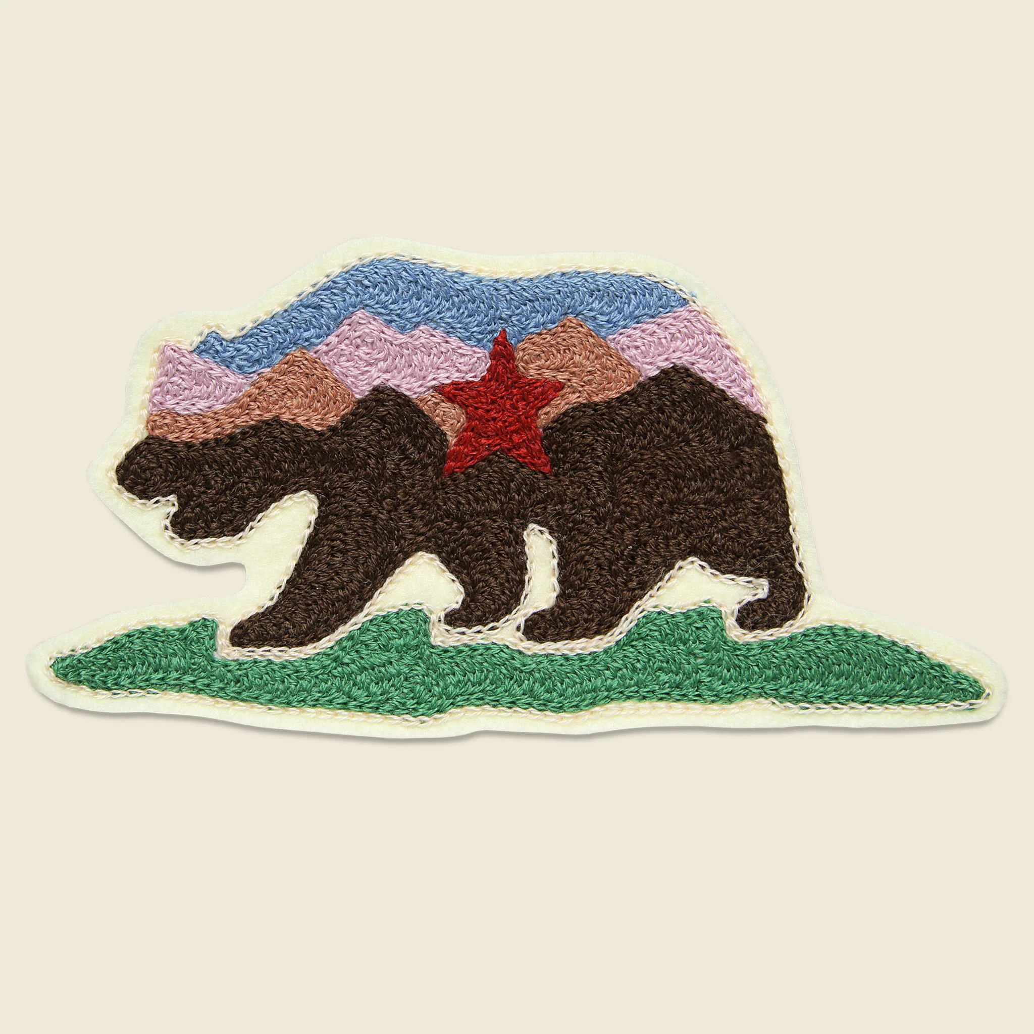 Patch - California Bear