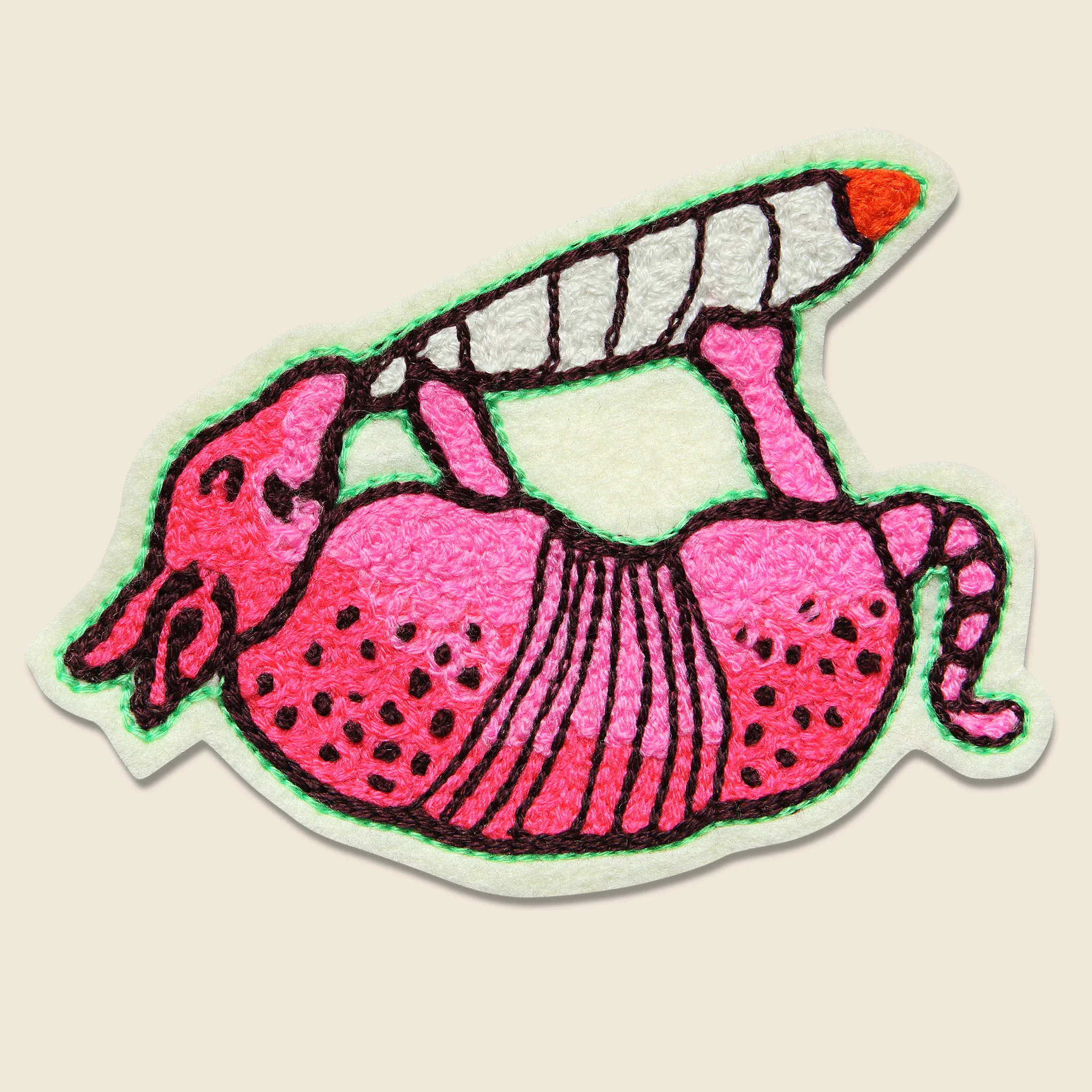 Patch - Smoking Armadillo