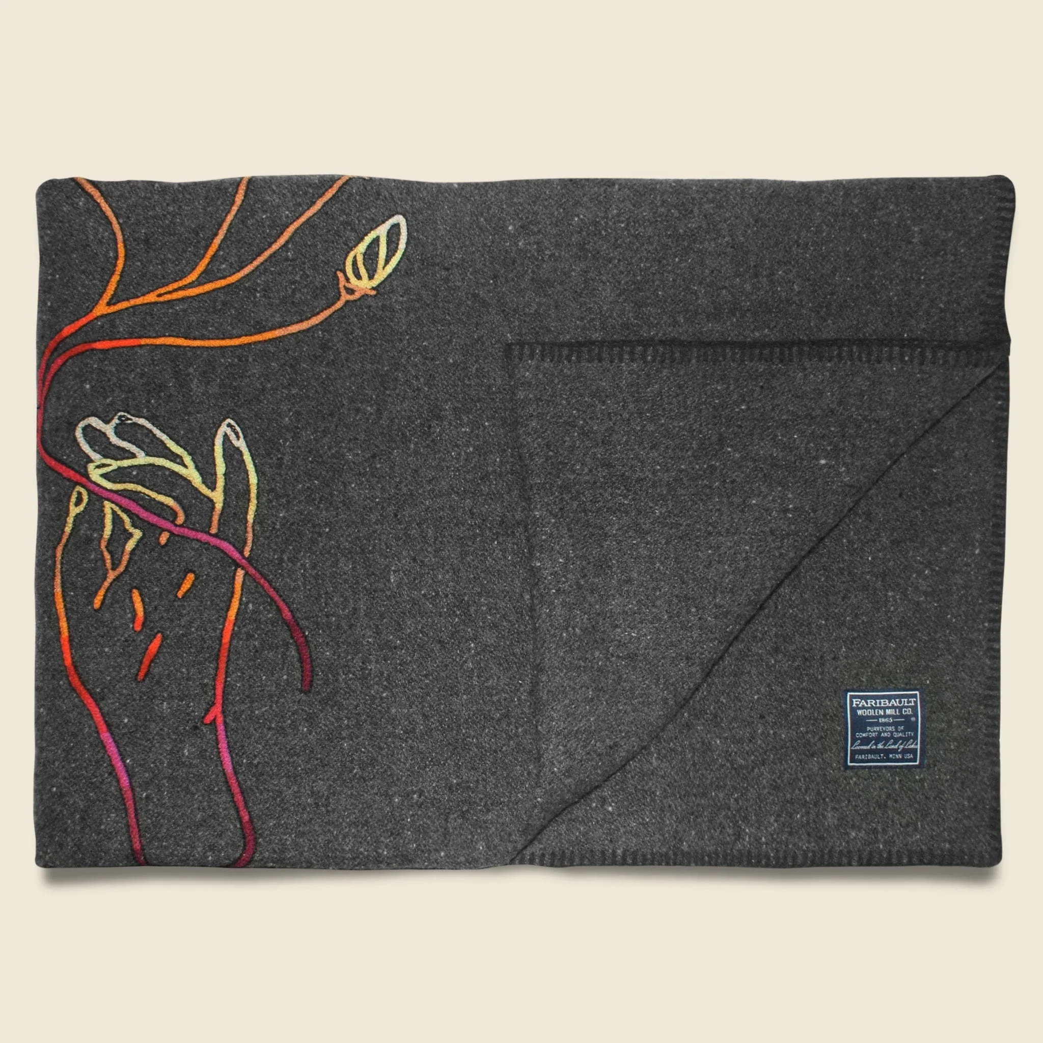 Wool Utility Blanket - Flower Offering - Image 2