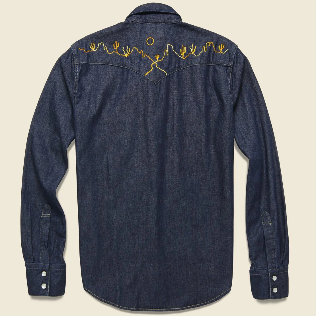 Levi's Barstow Western - Tan/Yellow/Orange Desert Skyline - Image 2