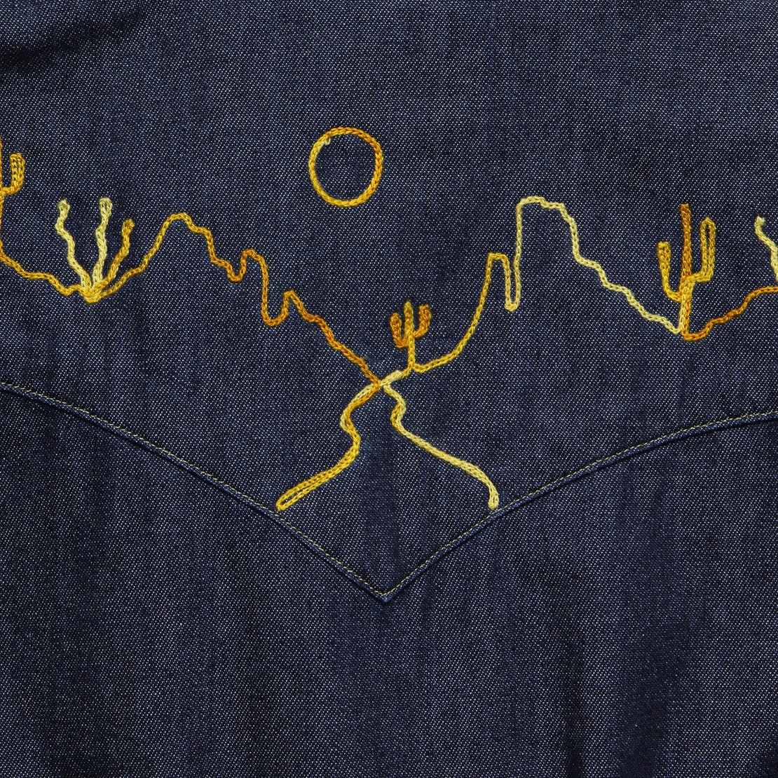Levi's Barstow Western - Tan/Yellow/Orange Desert Skyline - Image 3