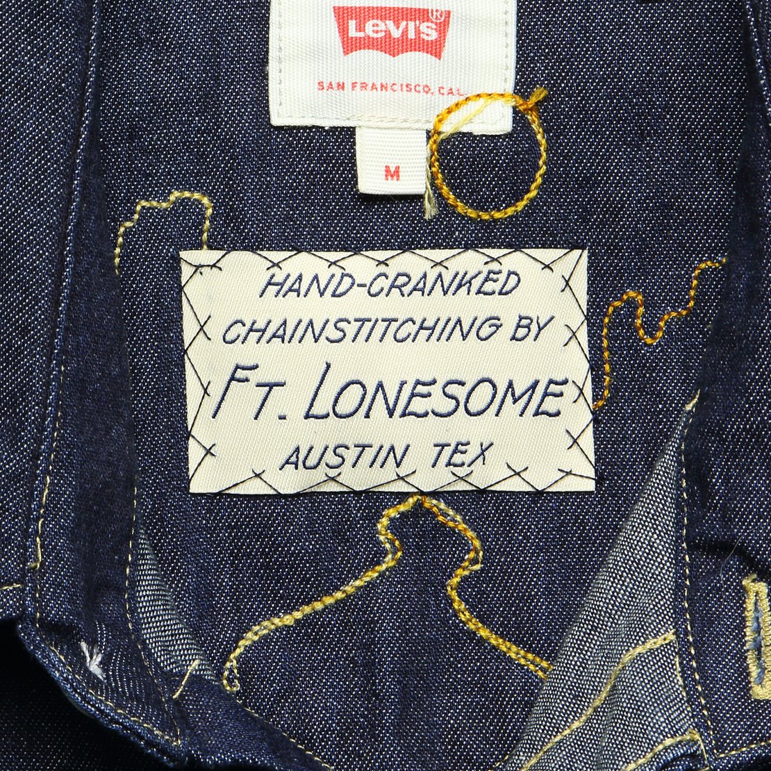 Levi's Barstow Western - Tan/Yellow/Orange Desert Skyline - Image 4