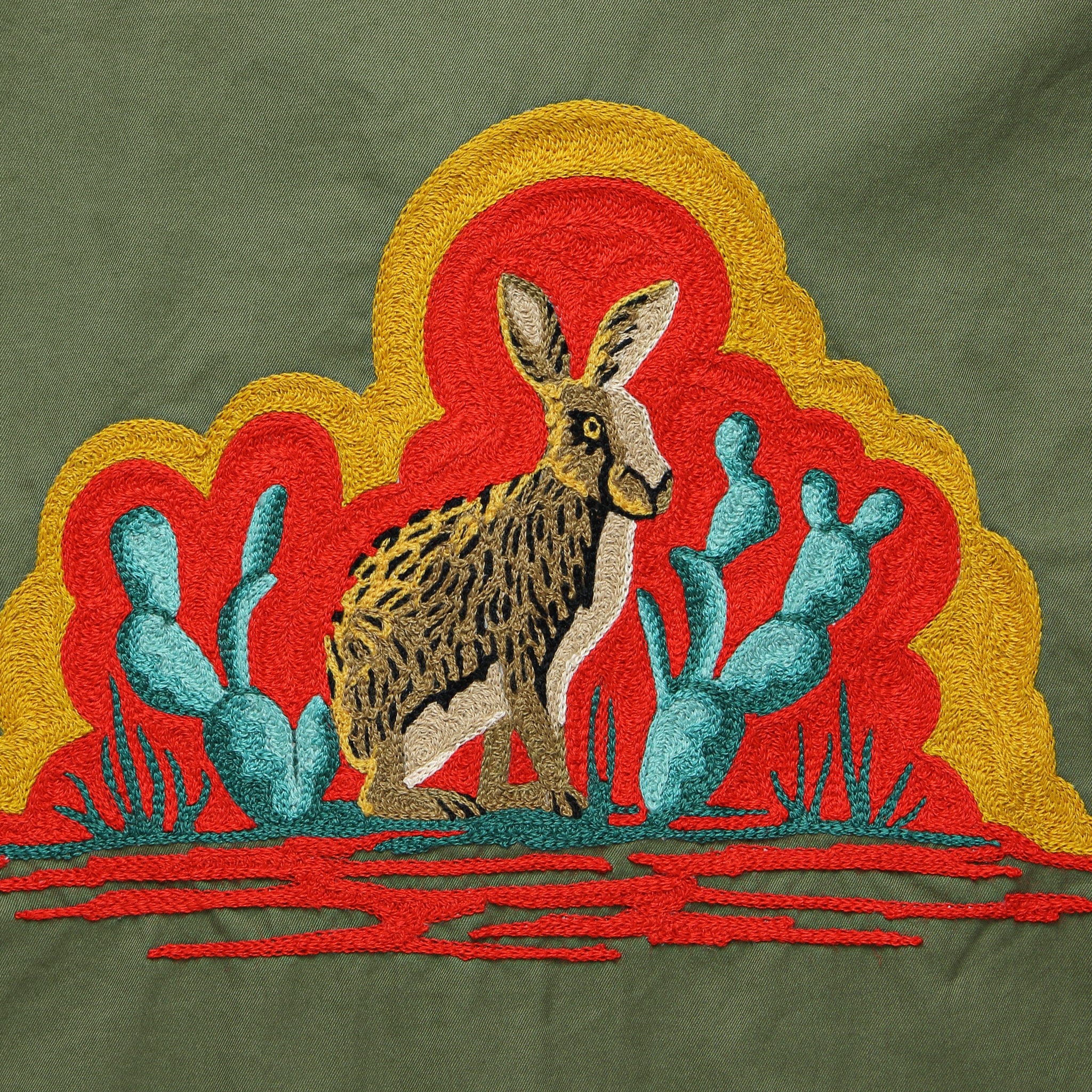 Twill Fatigue Overshirt - Hare - Image 4