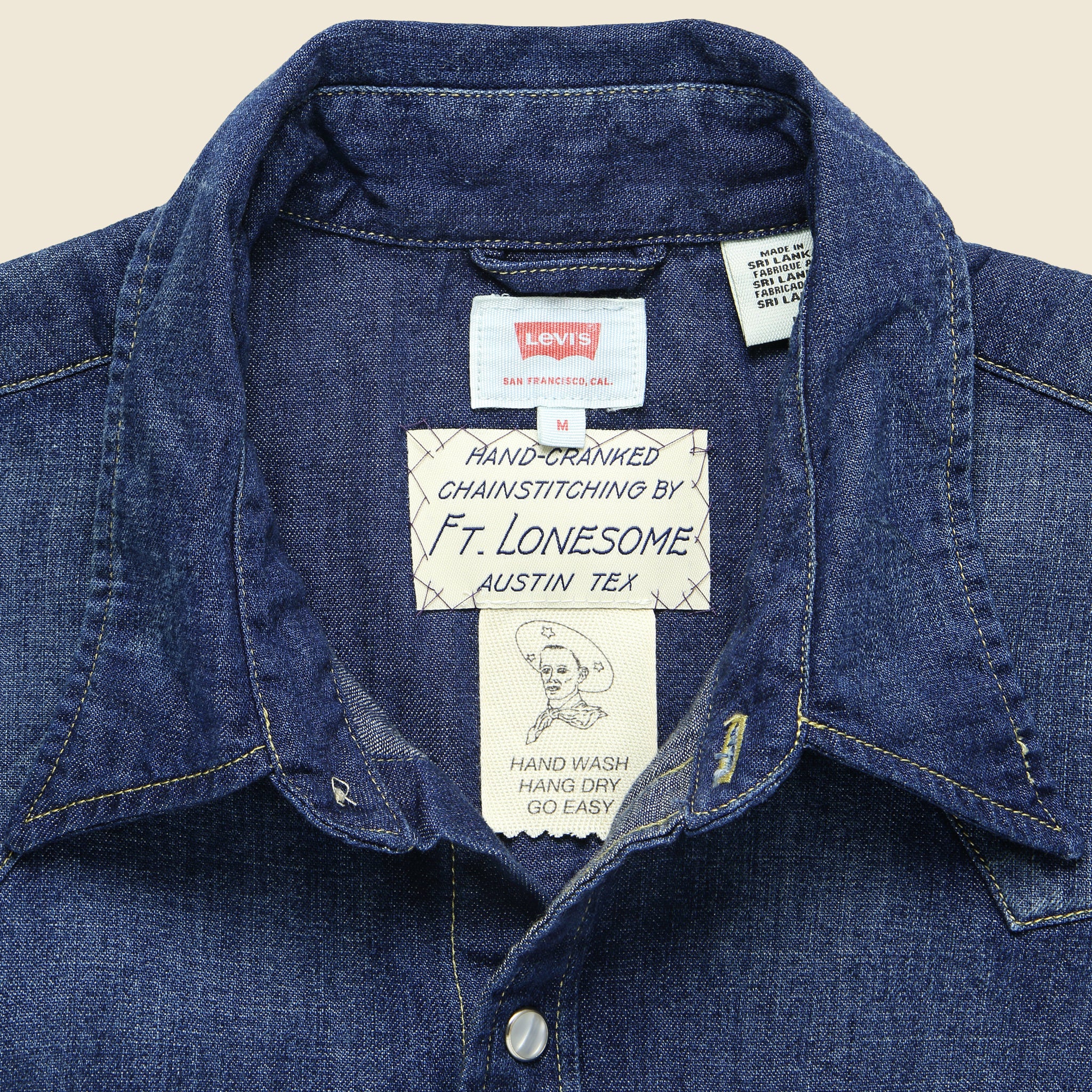 Levi's Barstow Western - Palm Trees - Image 3