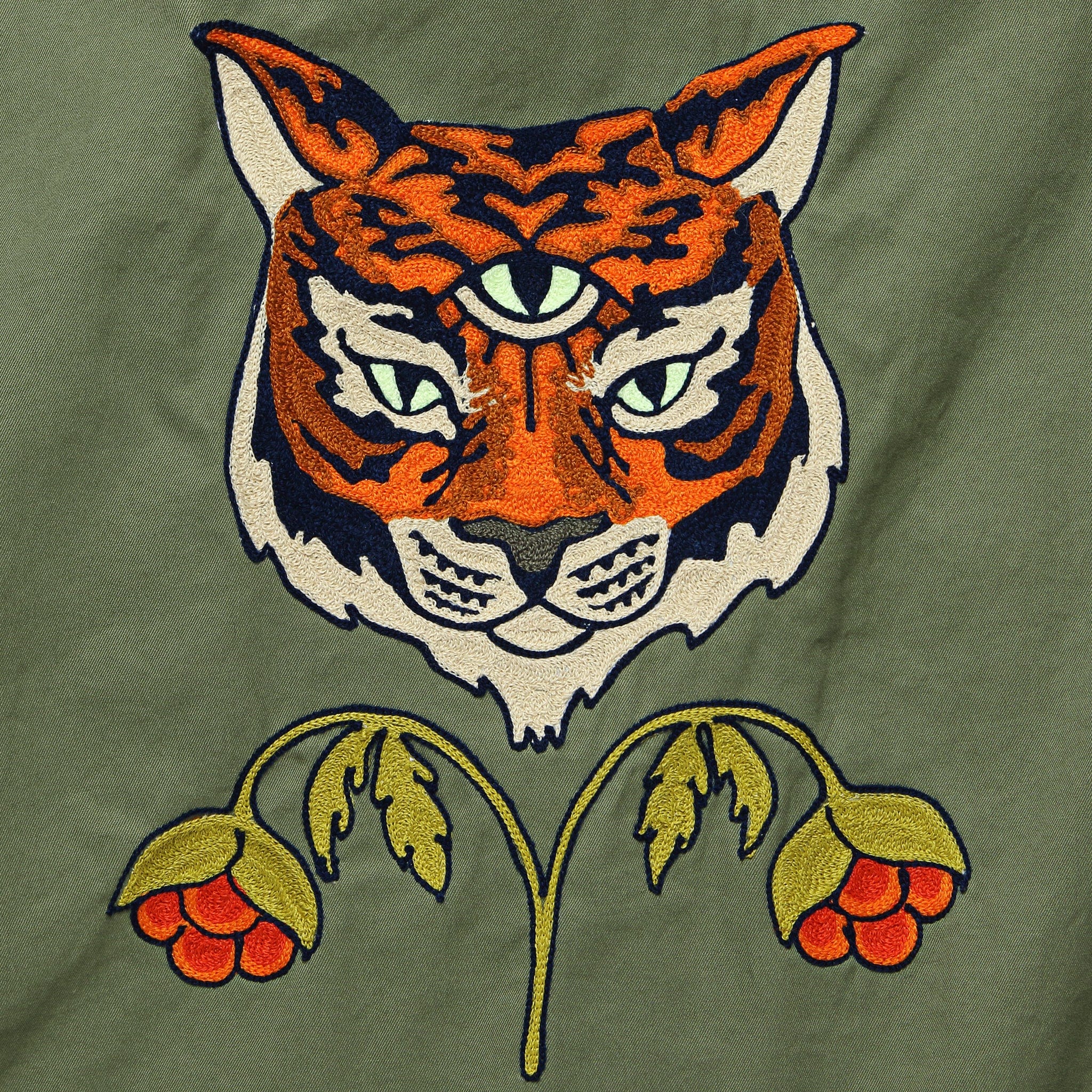 Twill Fatigue Overshirt - Tiger - Image 3
