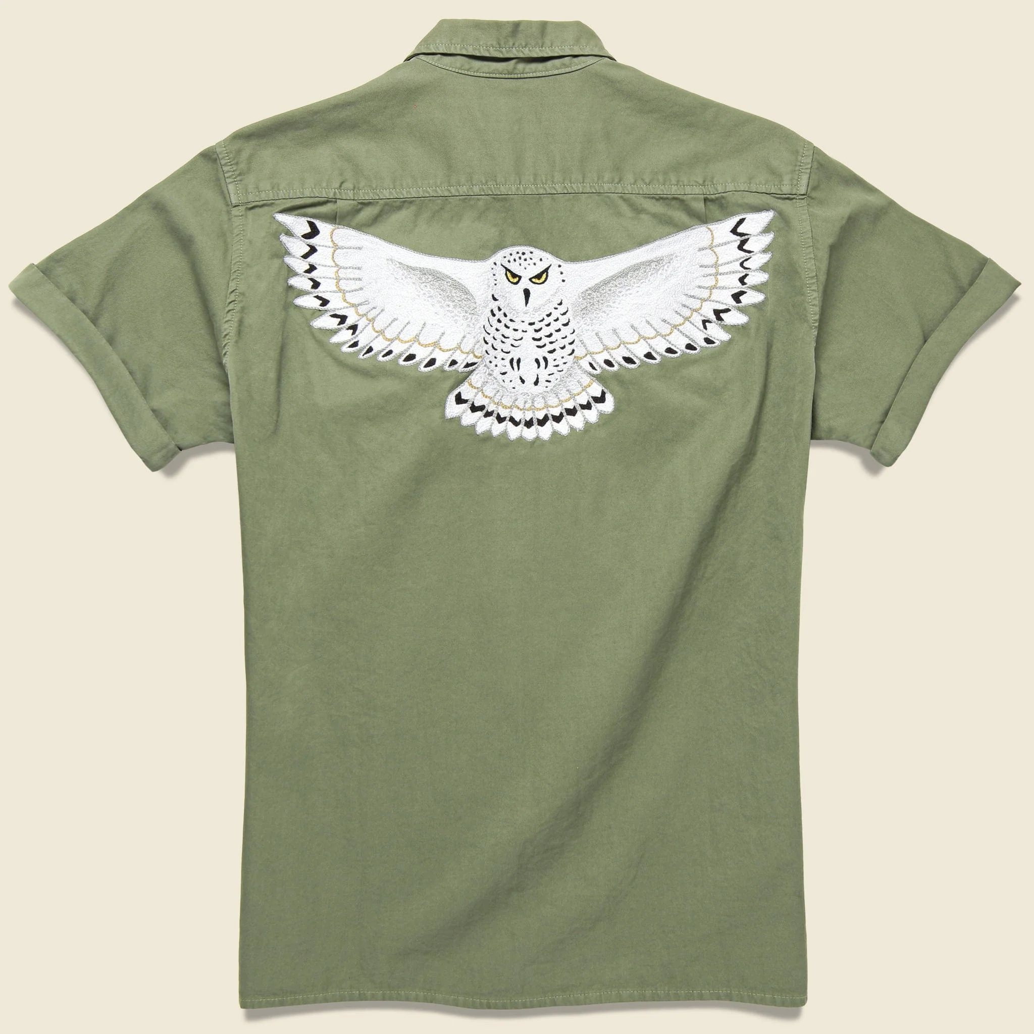 Twill Camp Shirt - Owl