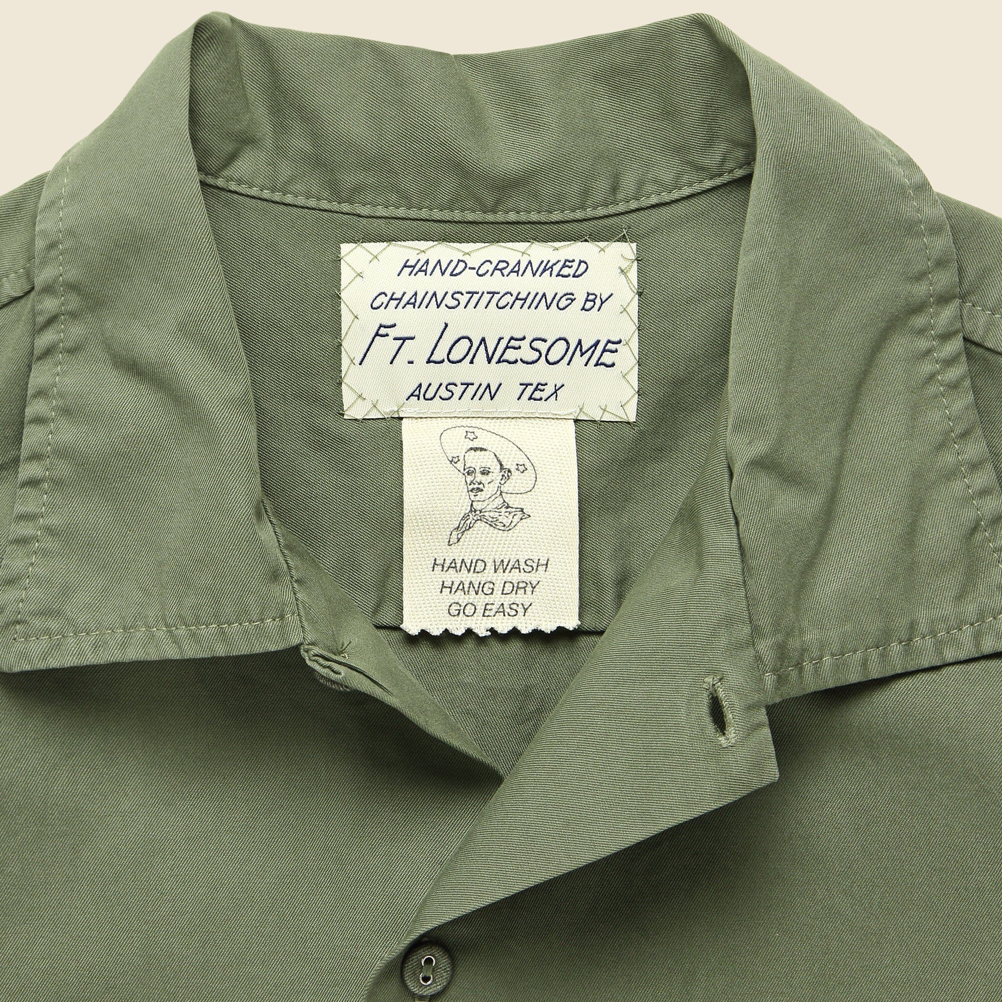 Twill Camp Shirt - Owl - Image 3