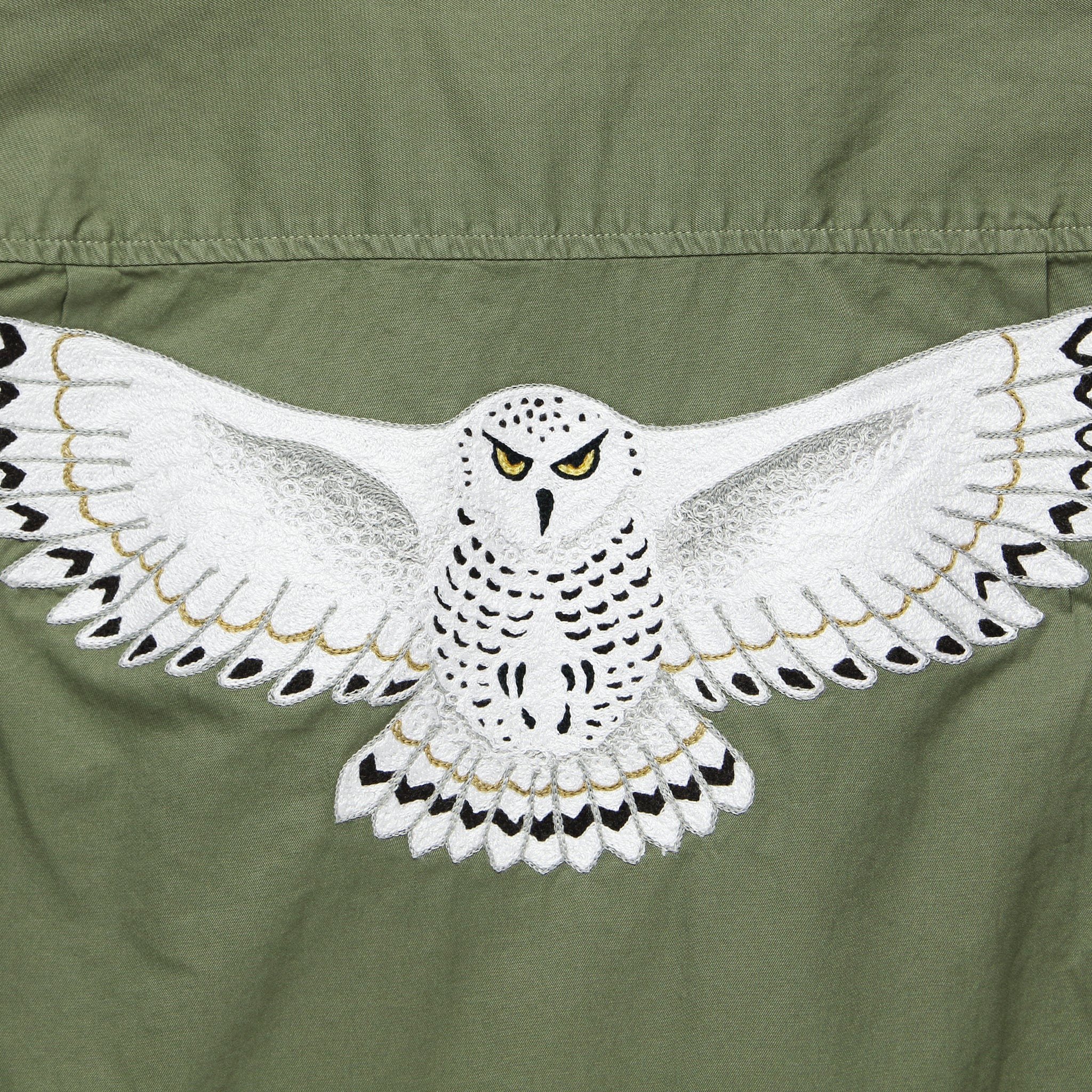 Twill Camp Shirt - Owl - Image 4