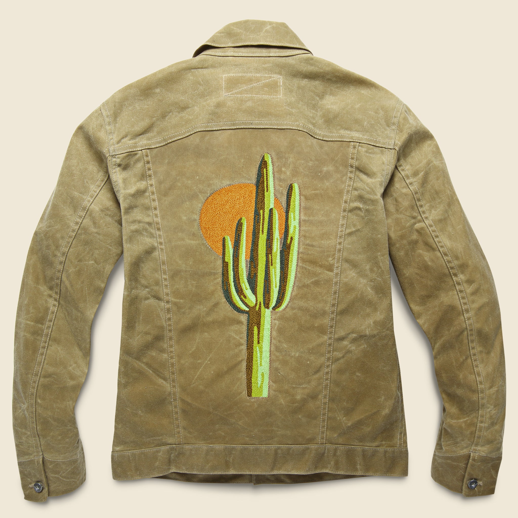 Rogue Territory Waxed Ridgeline Supply Jacket - Sunset Saguaro