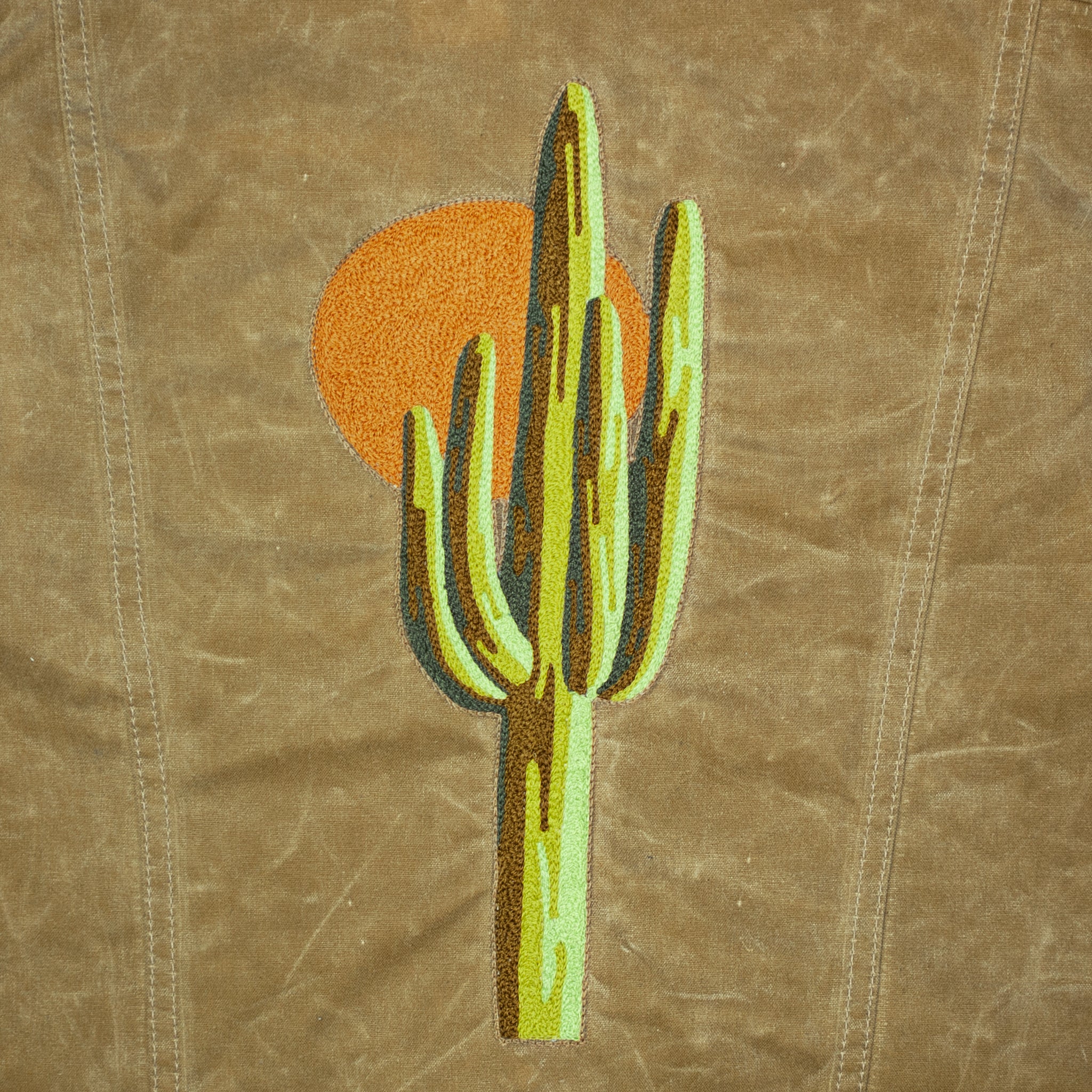 Rogue Territory Waxed Ridgeline Supply Jacket - Sunset Saguaro - Image 2