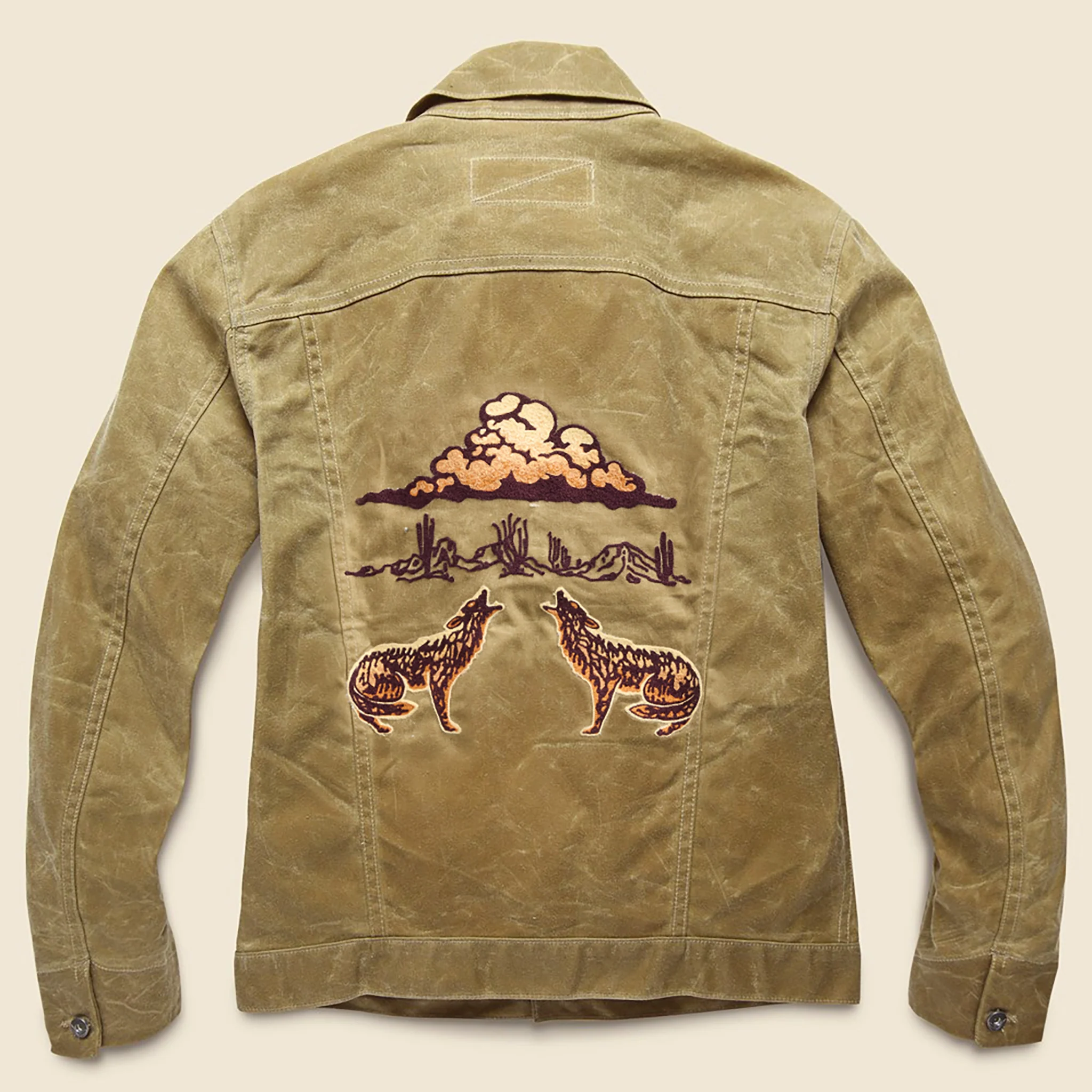Ft. Lonesome x STAG Wolf Waxed Jacket