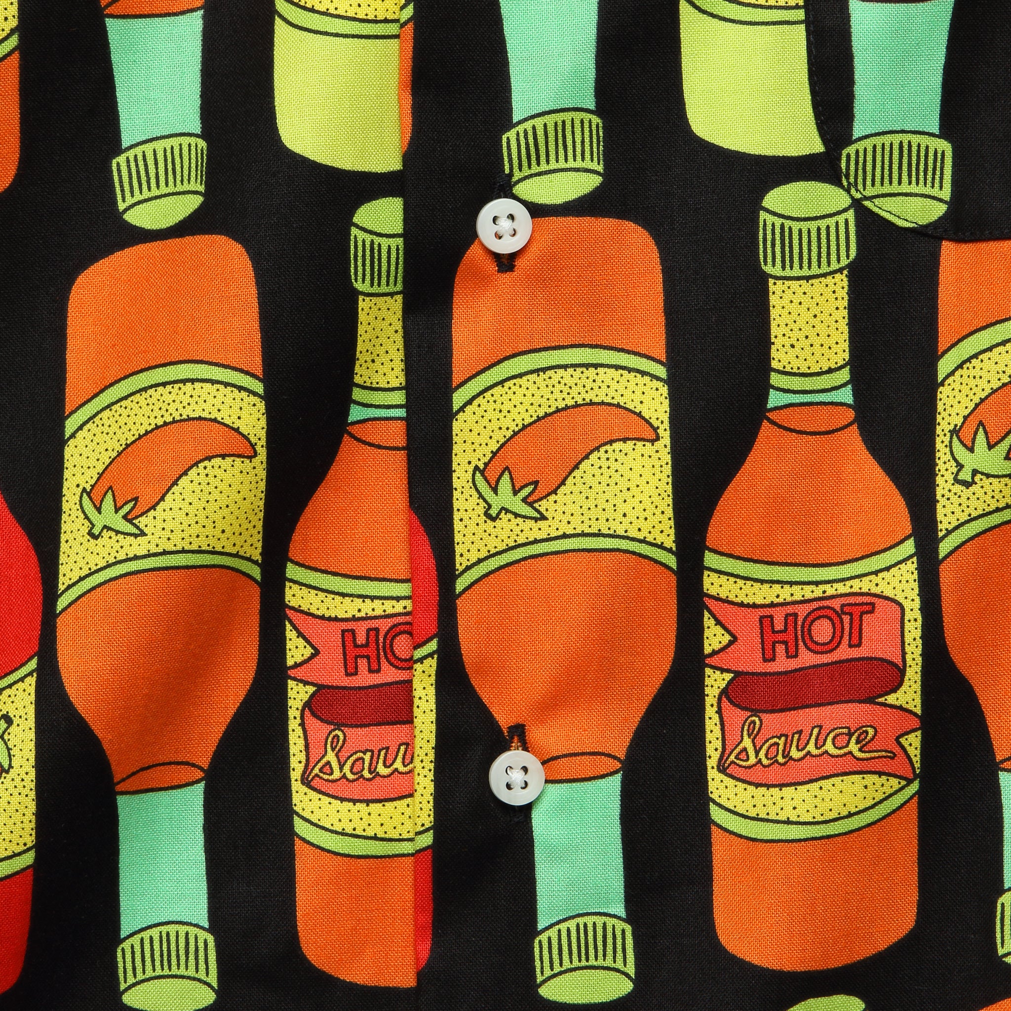 Fuego Camp Shirt - Black - Image 3