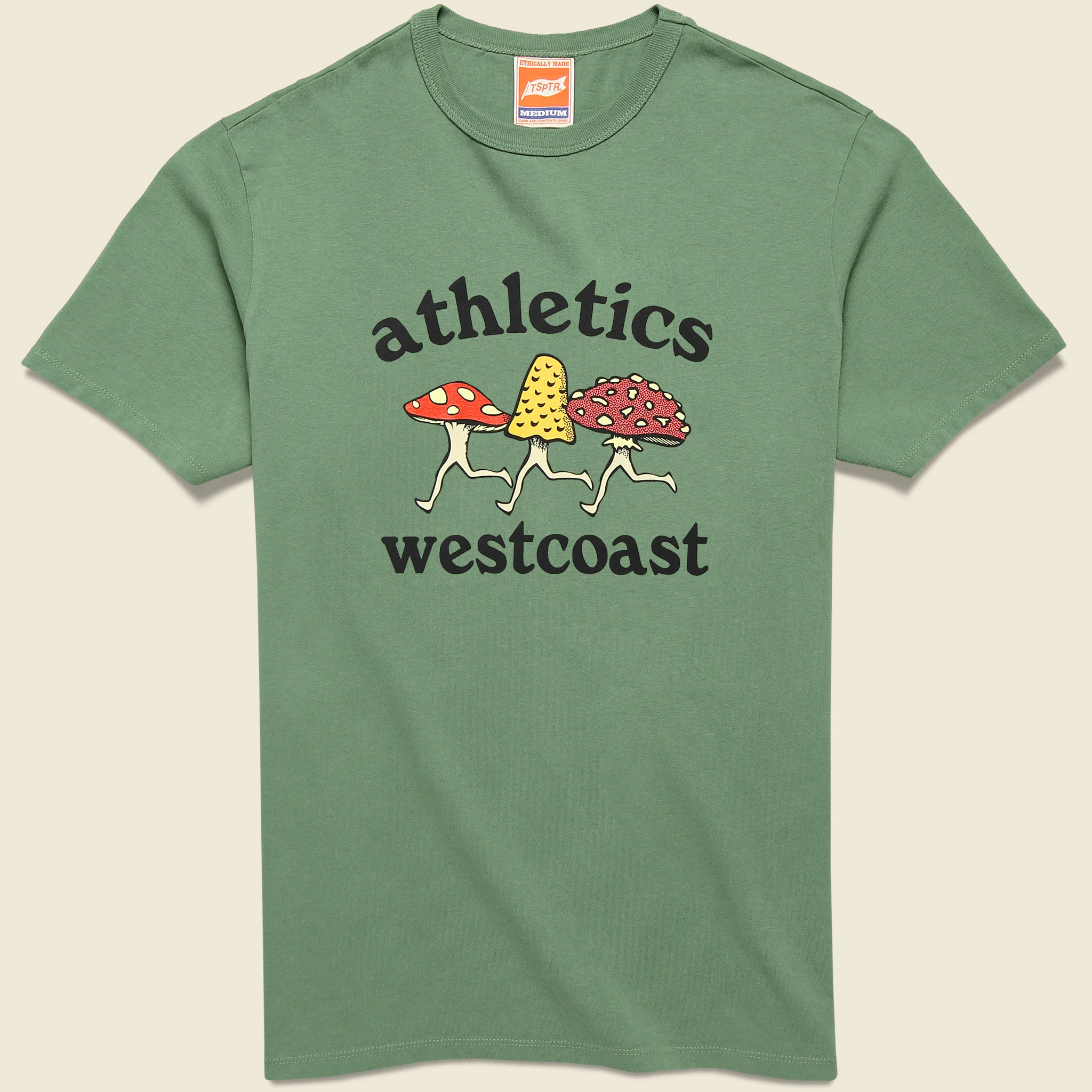 Fun Run Graphic Tee - Olive