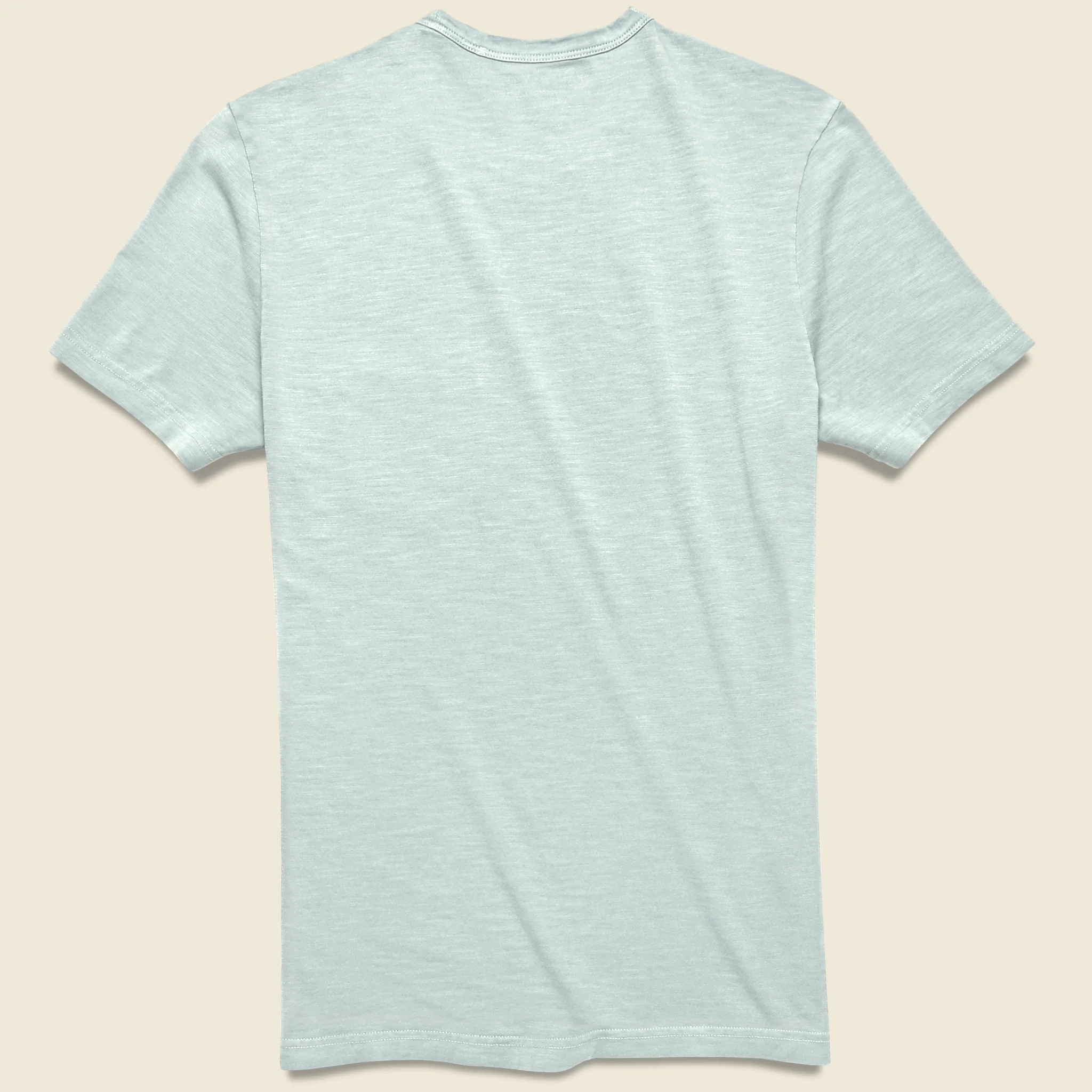 Garment Dyed Pocket Tee - Glacier Blue - Image 2