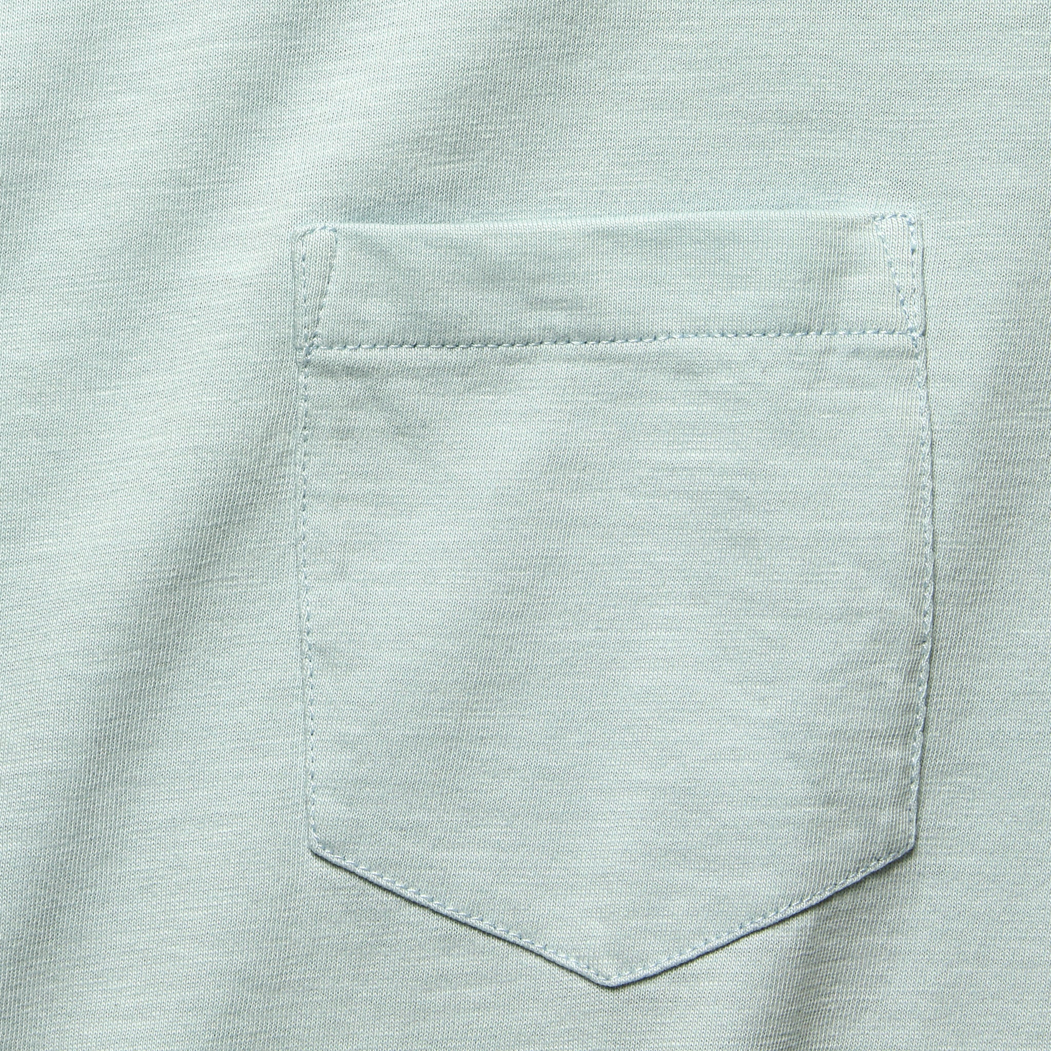 Garment Dyed Pocket Tee - Glacier Blue - Image 3
