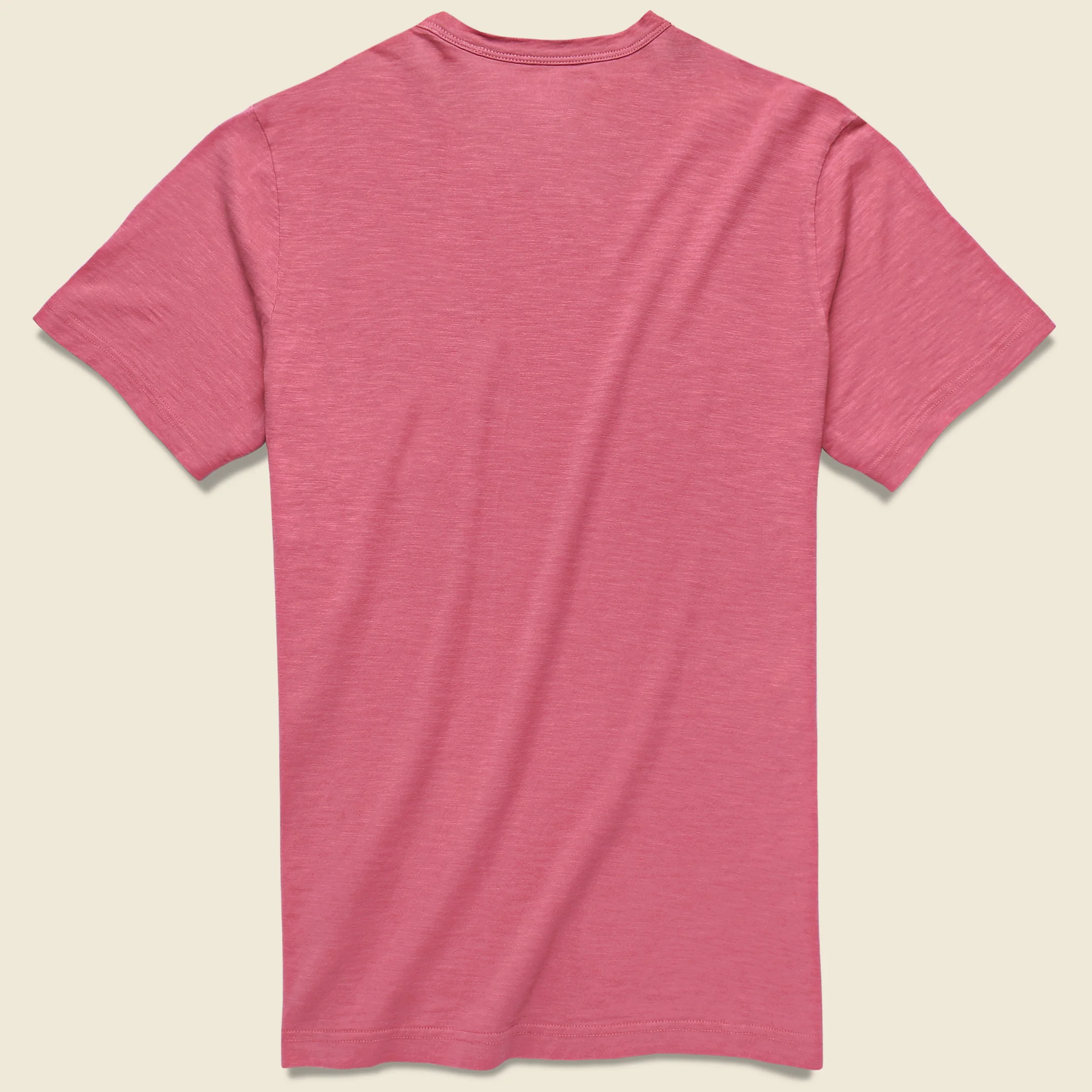 Garment Dyed Pocket Tee - Hibiscus - Image 2
