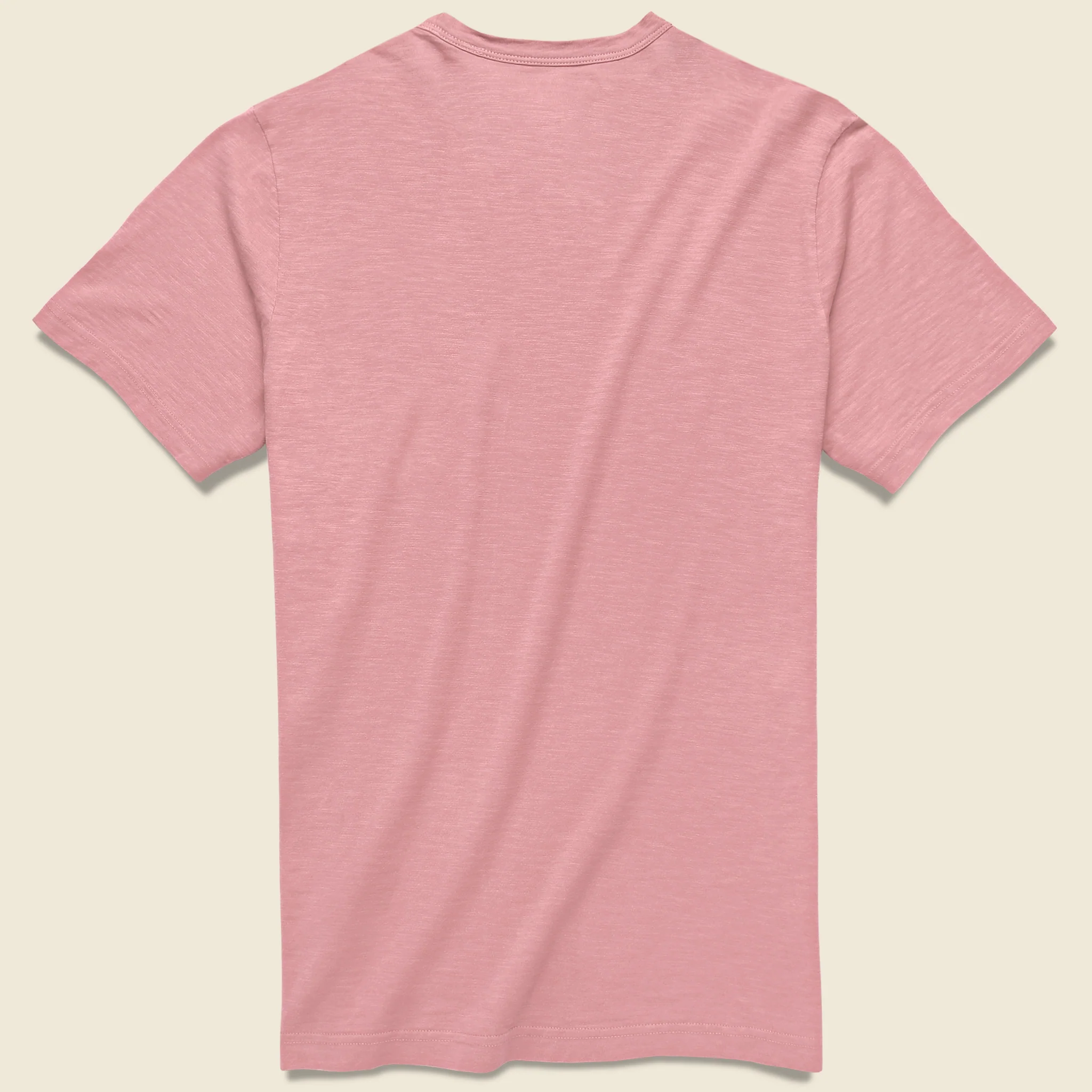 Garment Dyed Pocket Tee - Sunrose - Image 2