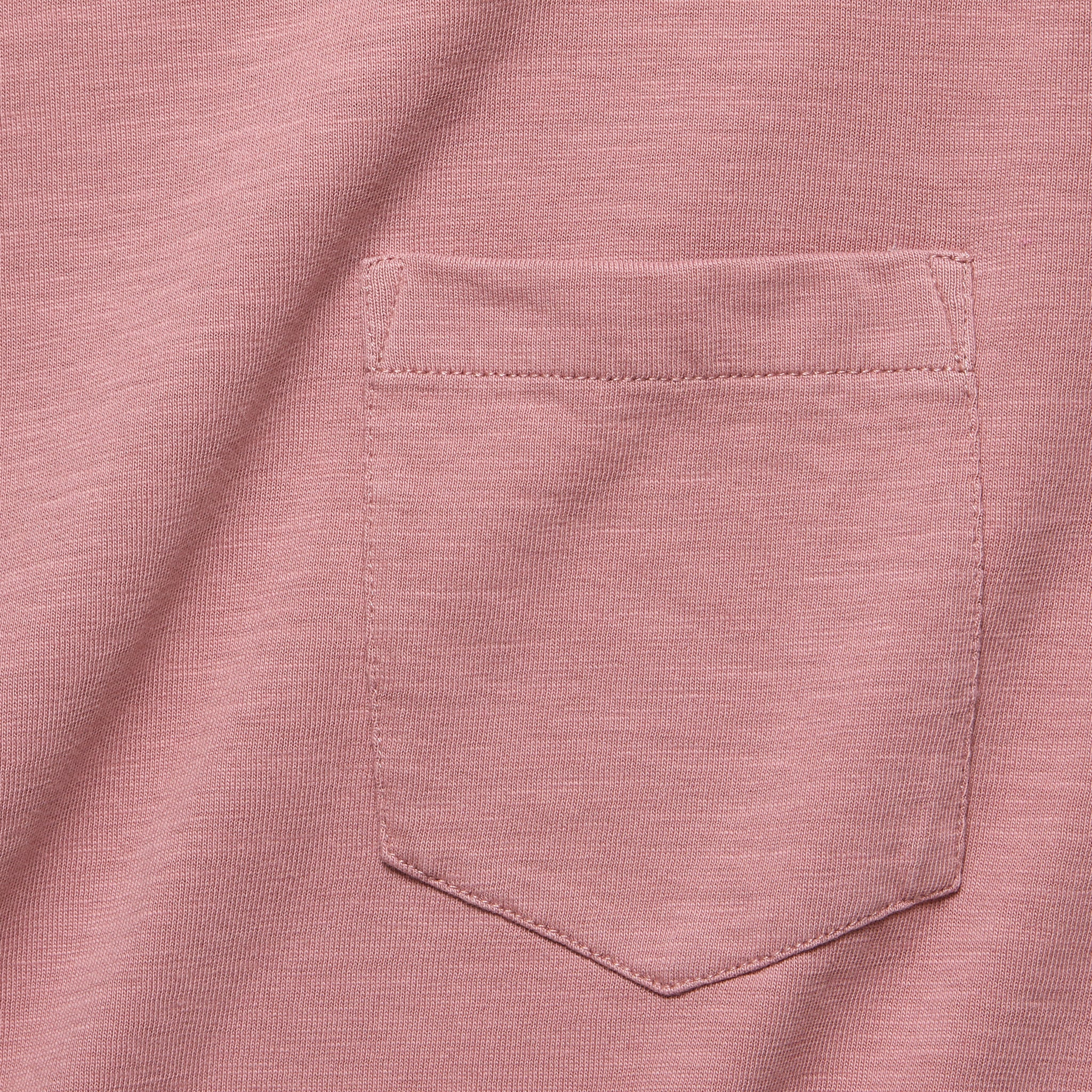 Garment Dyed Pocket Tee - Sunrose - Image 3
