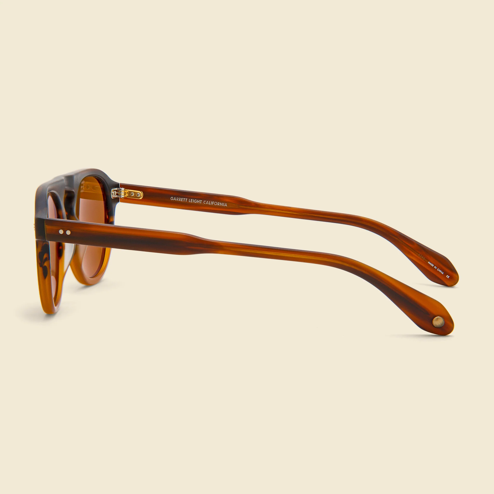 Harding 47mm - Matte Dark Caramel Gradient/Pure Brown - Image 2