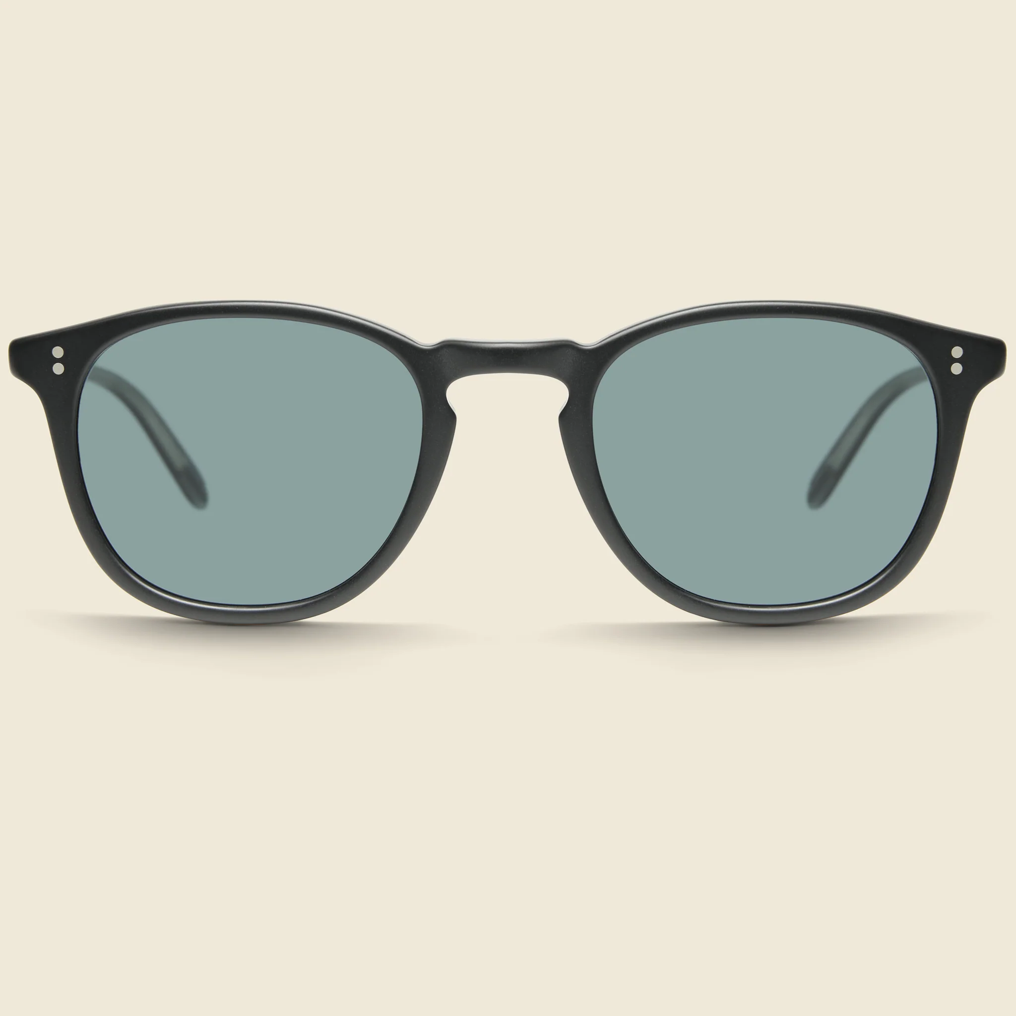 Kinney 47mm - Matte Black/Semi-Flat Blue Smoke