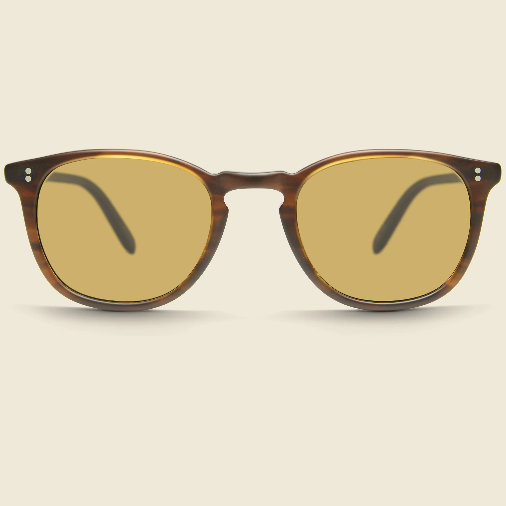 Kinney 47mm - Matte Brandy Tortoise/Brown Polarized